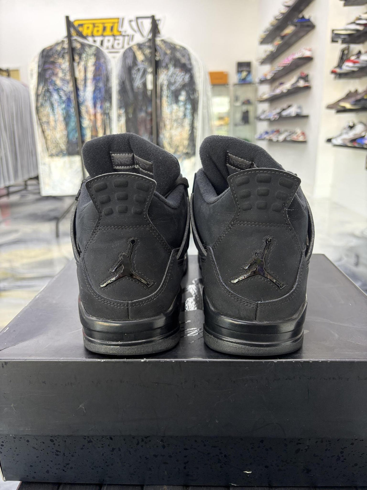 Jordan 4 "Black Cat 2020" Used Size 11