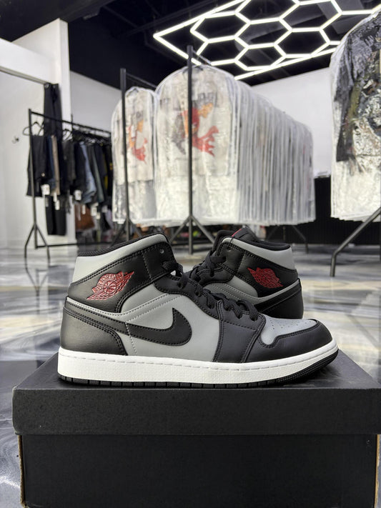 Jordan 1 Mid "Shadow Red" Used Size 10
