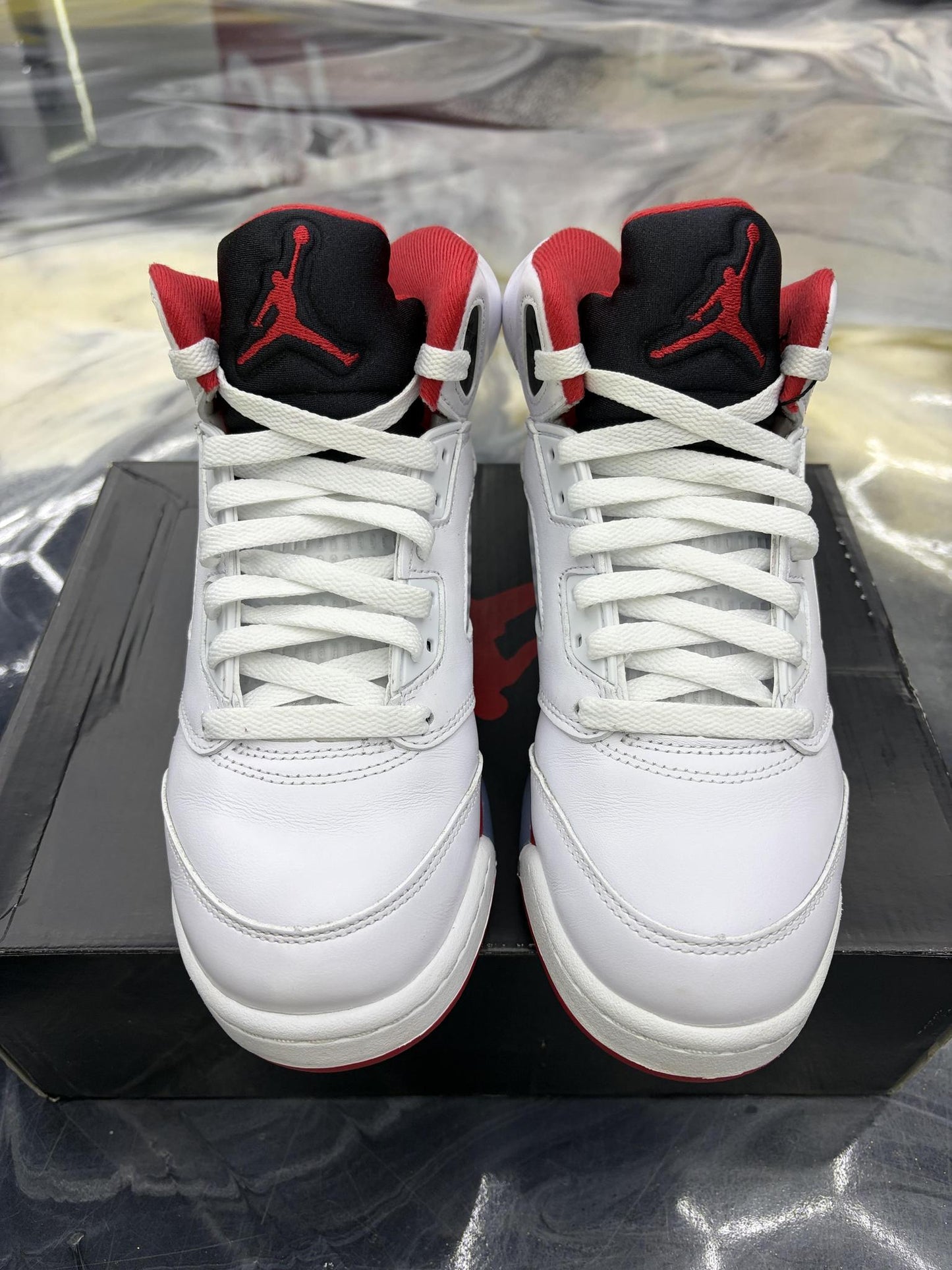 Jordan 5 "Fire Red" Used Size 5.5Y/7W