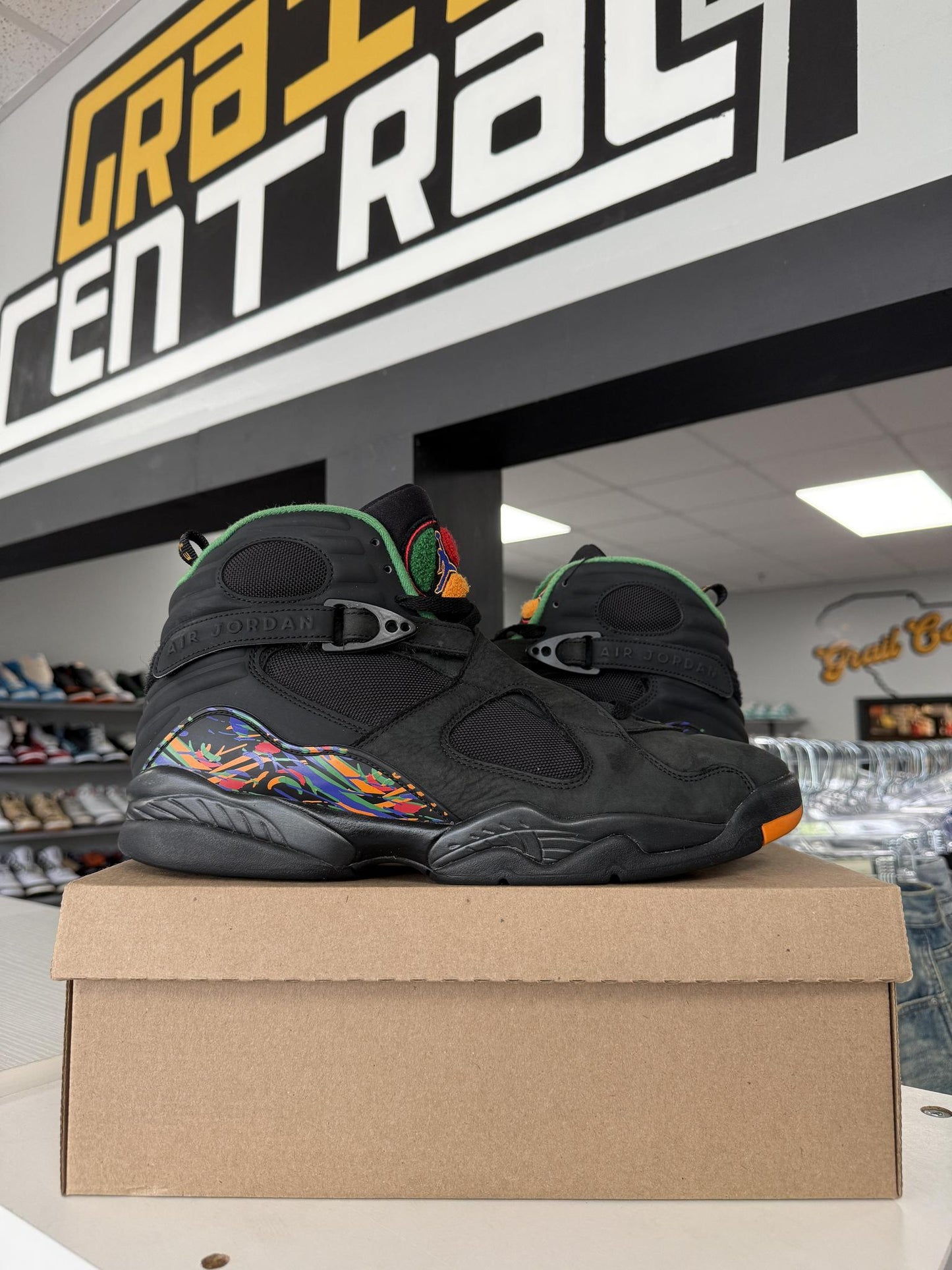 Jordan 8 "Tinker Air Raid" Used Size 14