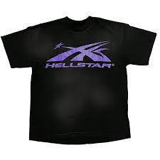 Hellstar Tee "Purple Sports Logo"