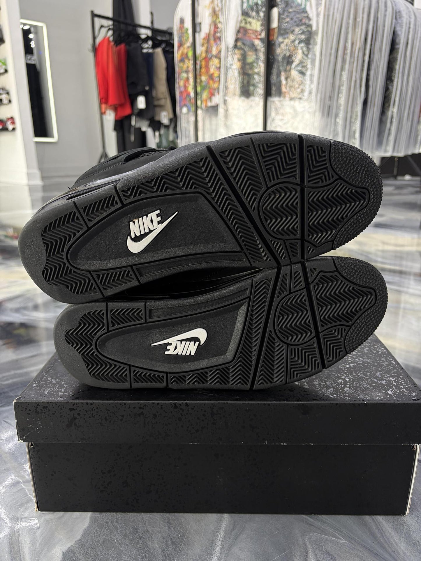 Jordan 4 "Black Cat" Used Size 11.5