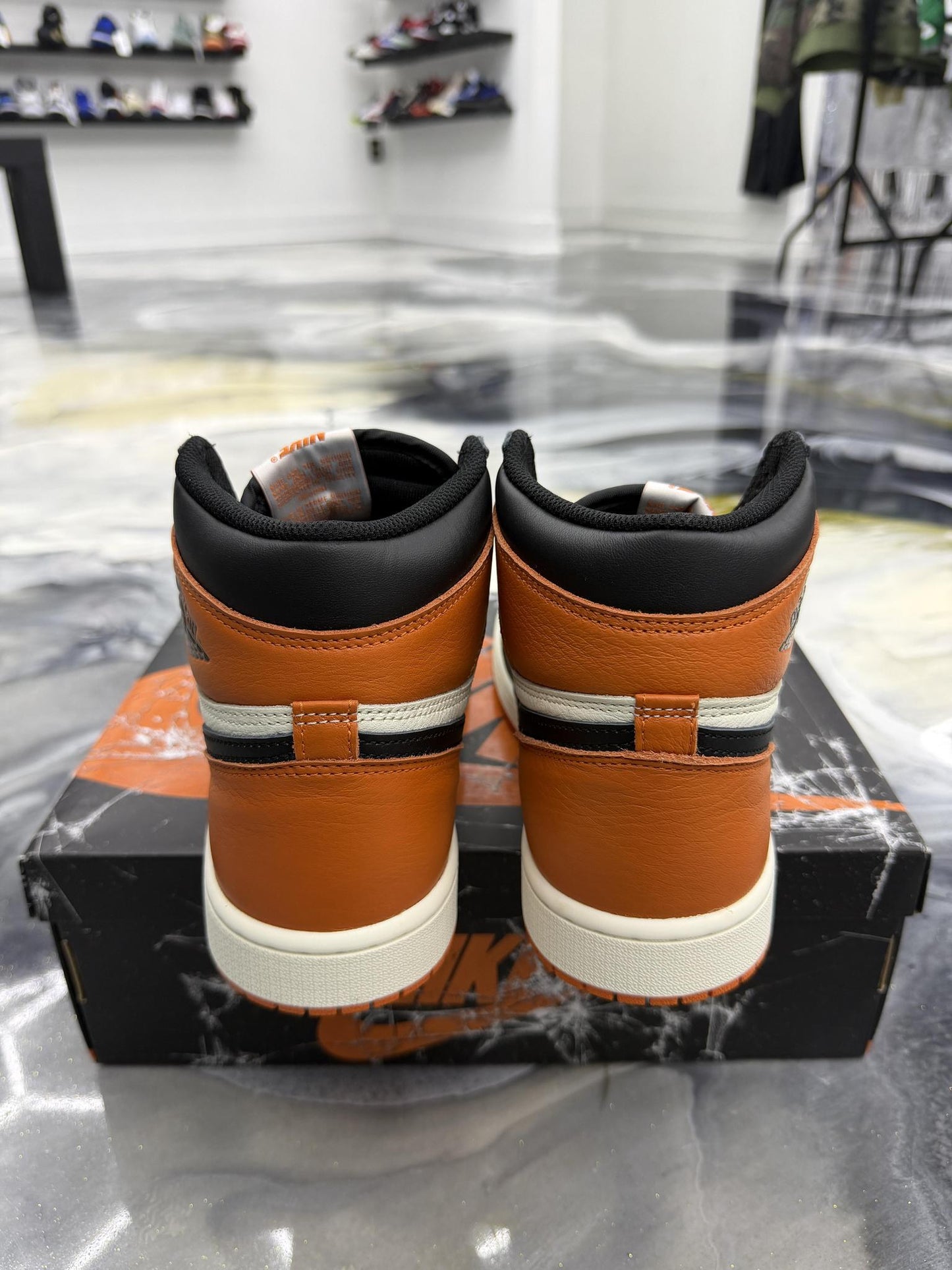 Jordan 1 Shattered Backboard Used Size 9.5