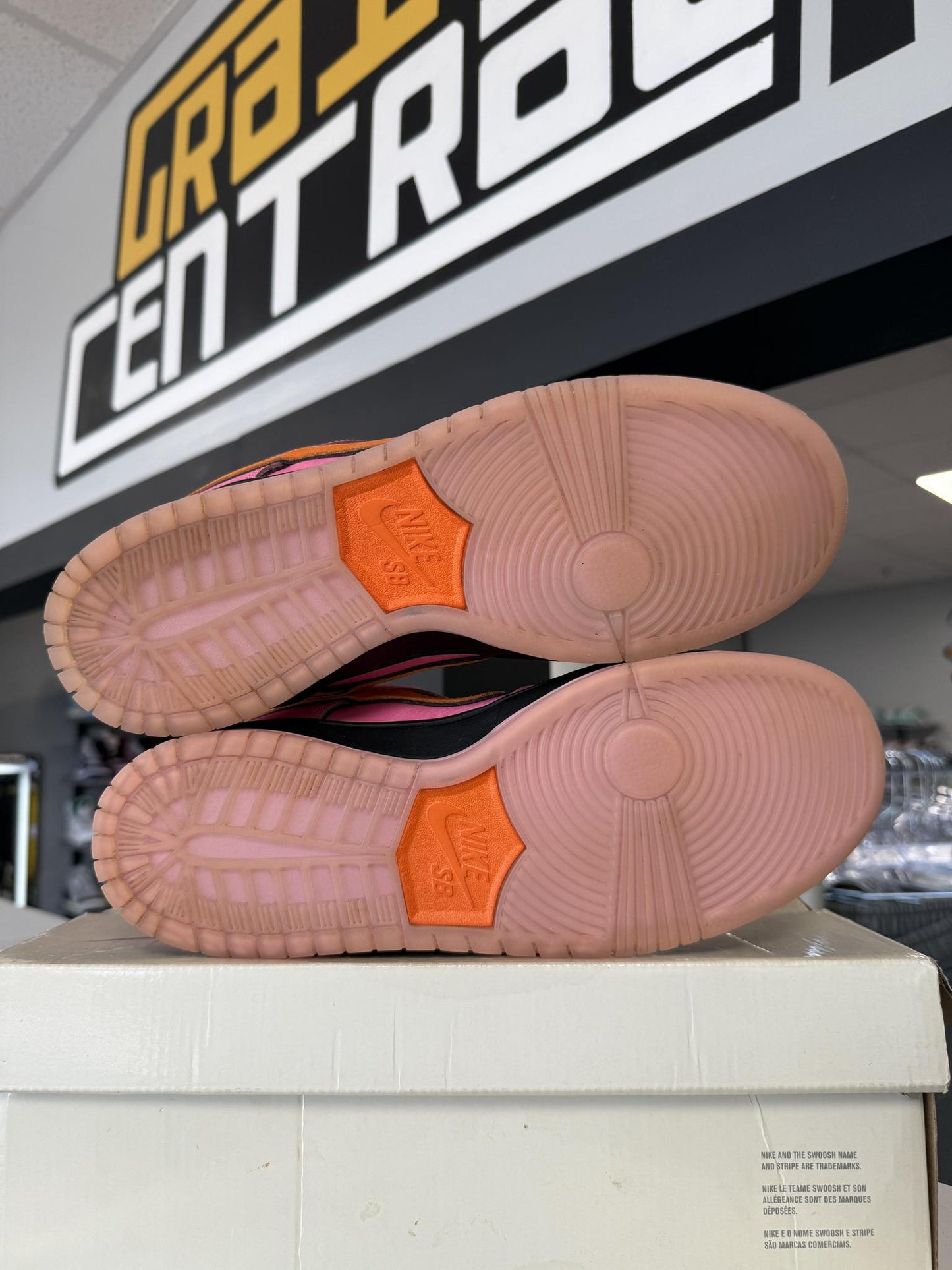 Dunk Low SB x Powerpuff Girls "Blossom" Used Size 10