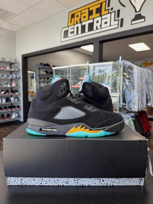 Jordan 5 "Aqua" Used Size 8.5