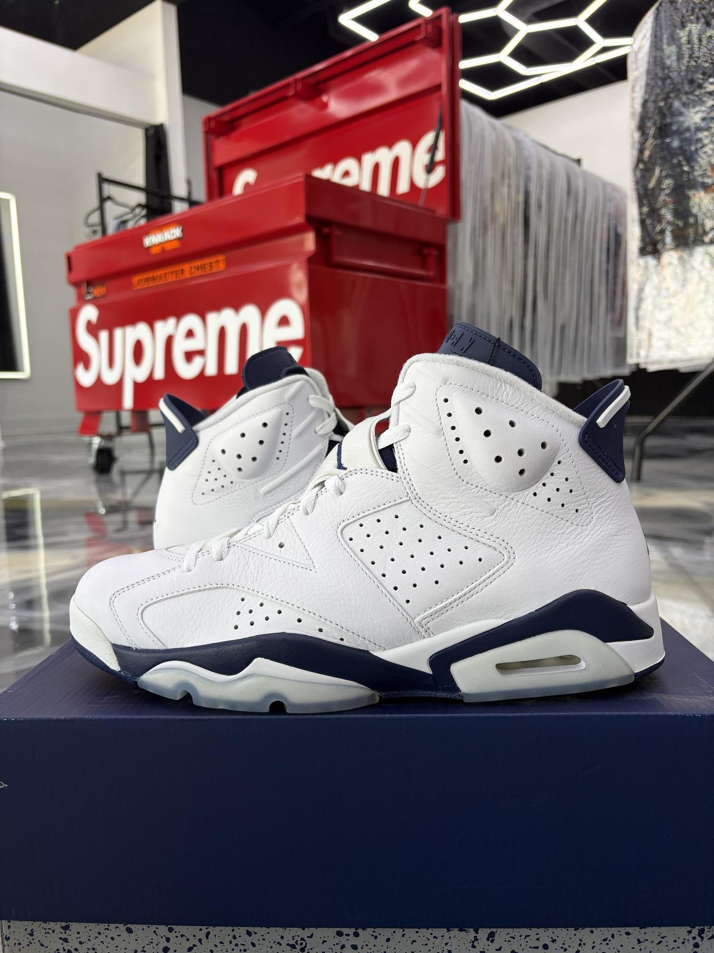 Jordan 6 "Midnight Navy" Used Size 12
