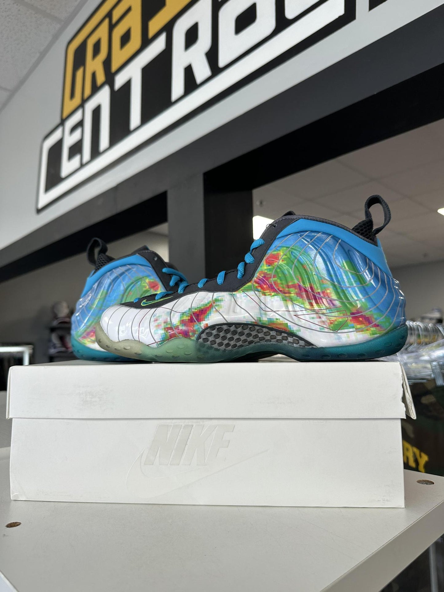 Foamposite "Weatherman" Used Size 9.5