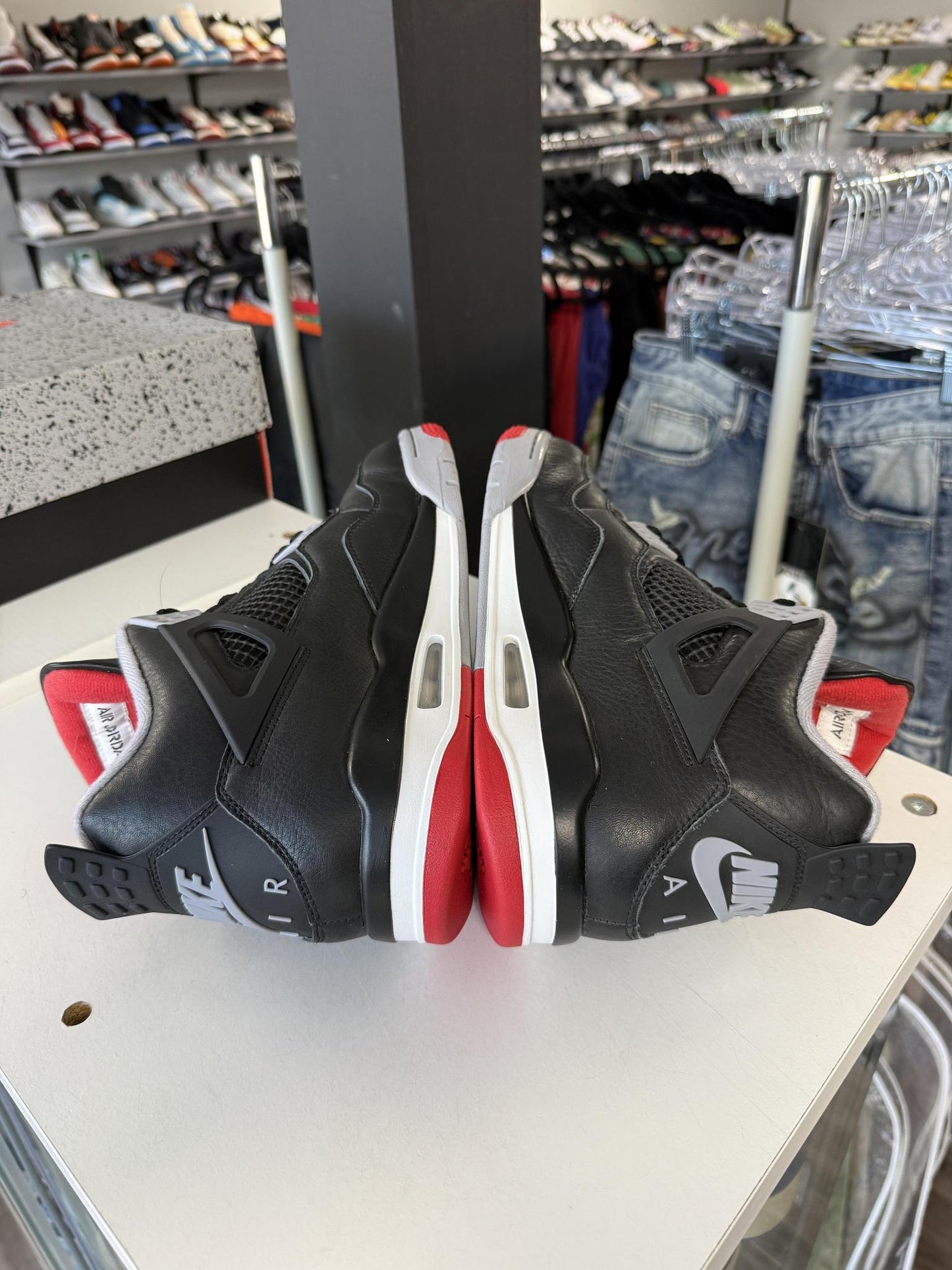 Jordan 4 "Bred Reimagined" Used Size 11