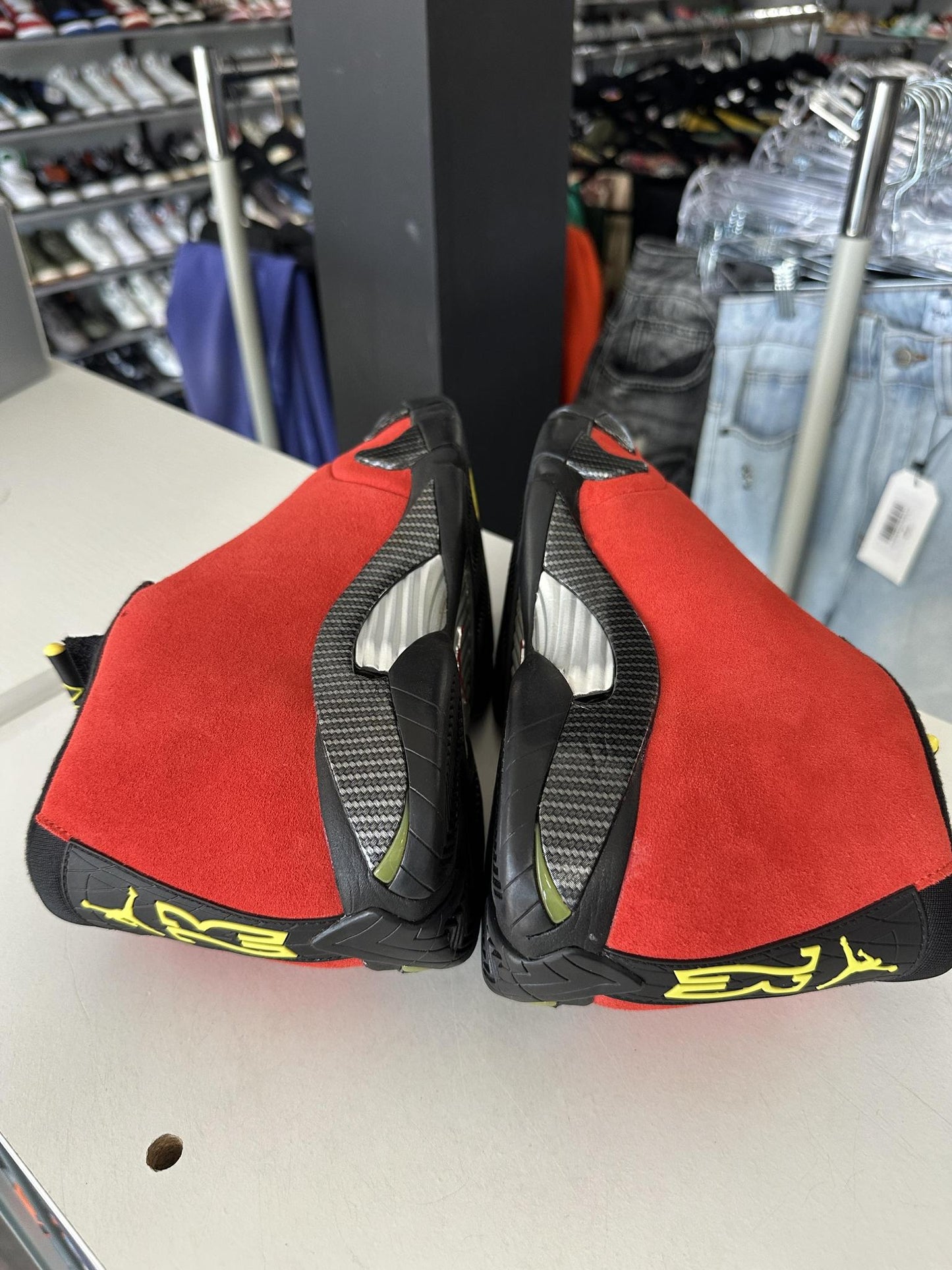Jordan 14 "Ferrari" Size 9
