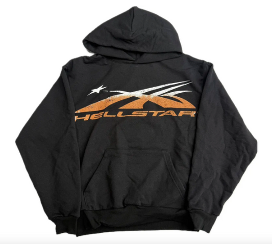 Hellstar Gabos Hoodie "Black/Orange"