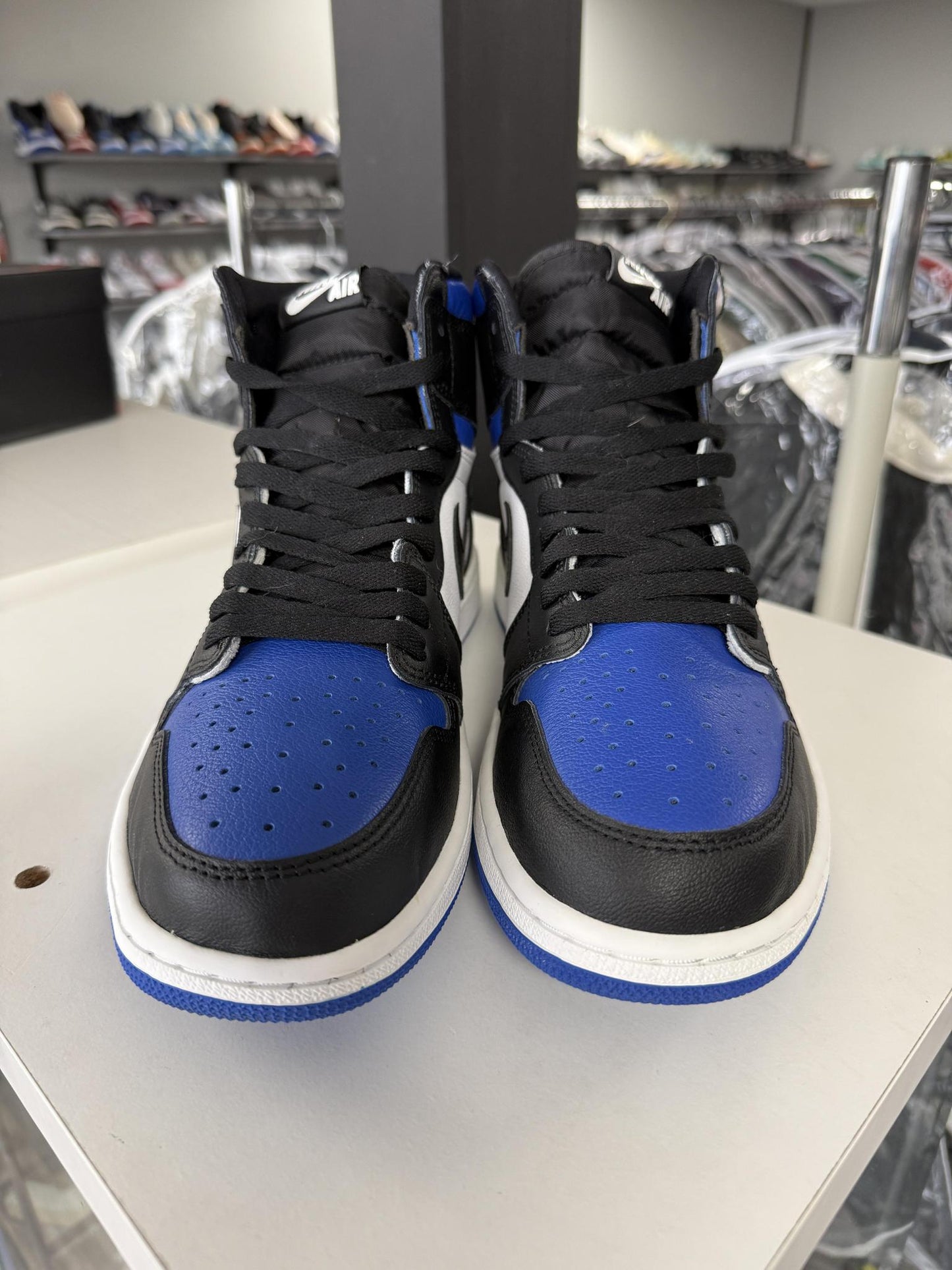 Jordan 1 "Black Game Royal" Used Size 11