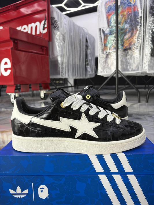 Adidas Campus Bape "Black" Used Size 12