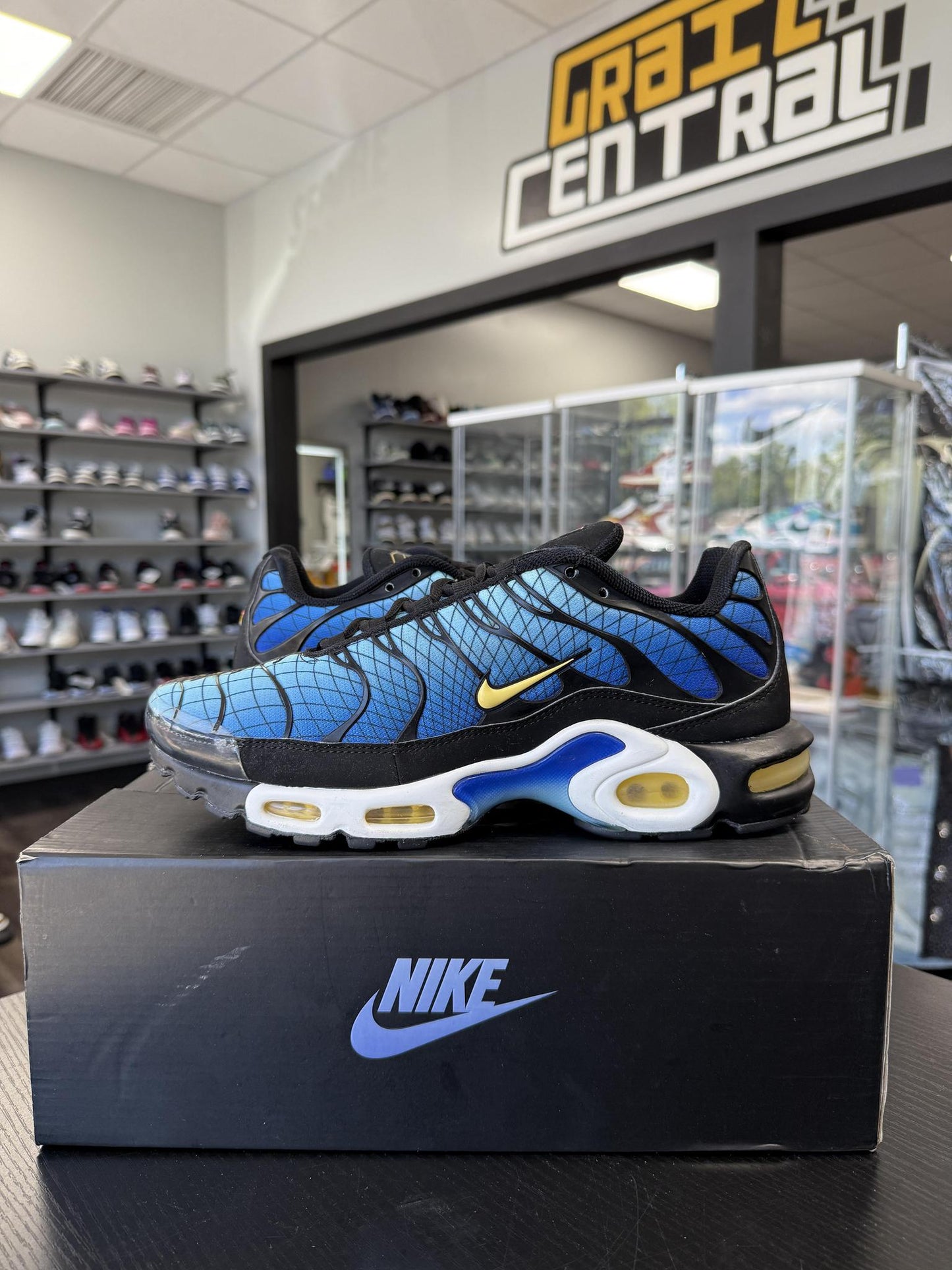 Nike Air Max Plus TN SE "Greedy" Used Size 10