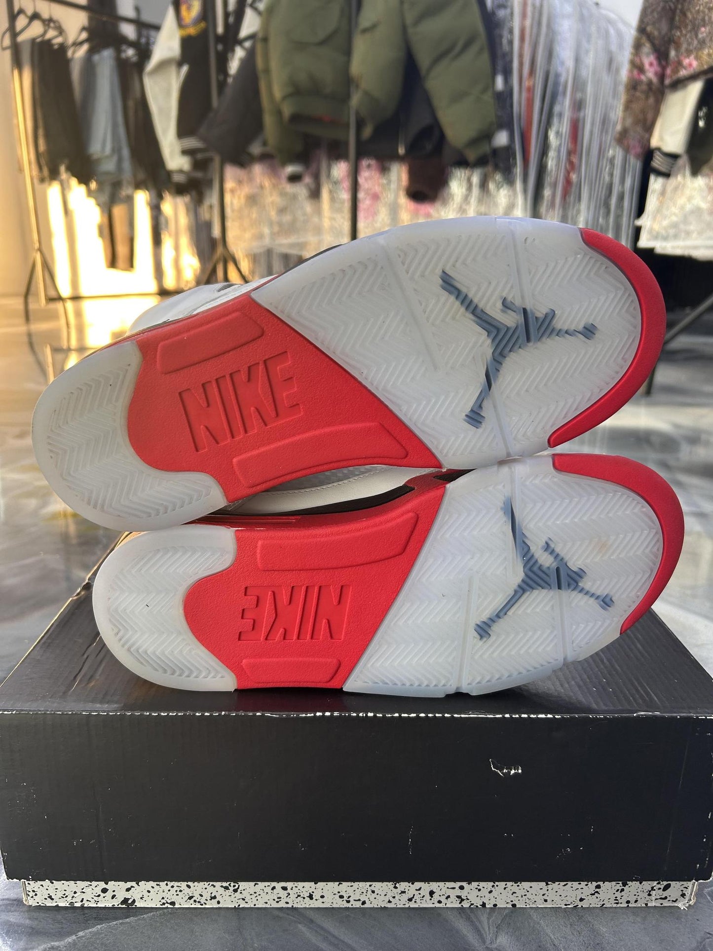 Jordan 5 "Fire Red" Used Size 8.5