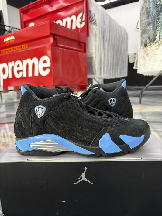 Jordan 14 "University Blue" Used Size 10.5