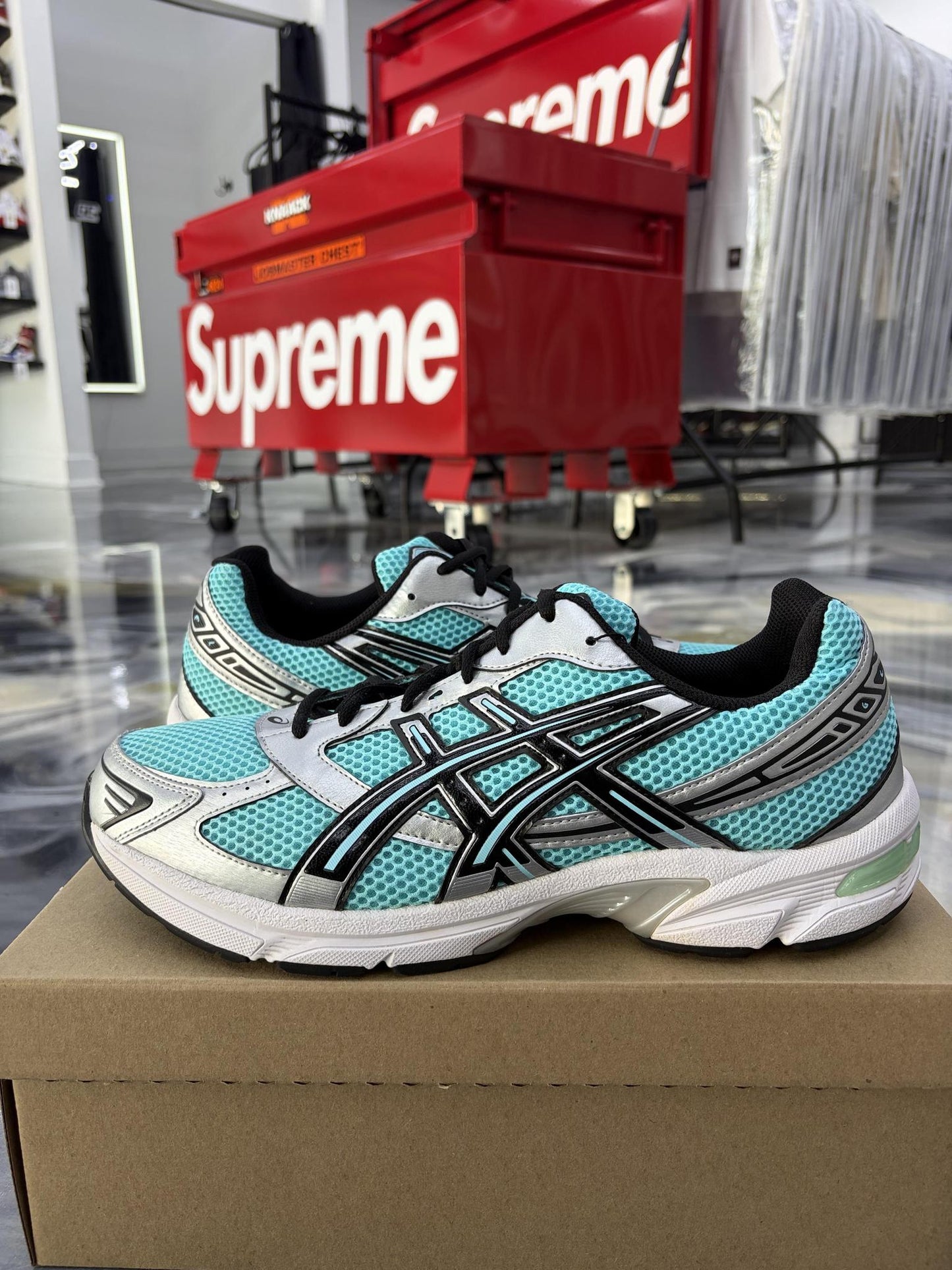 ASICS Gel-1130 "Larimar Blue Silver" Used Size 13