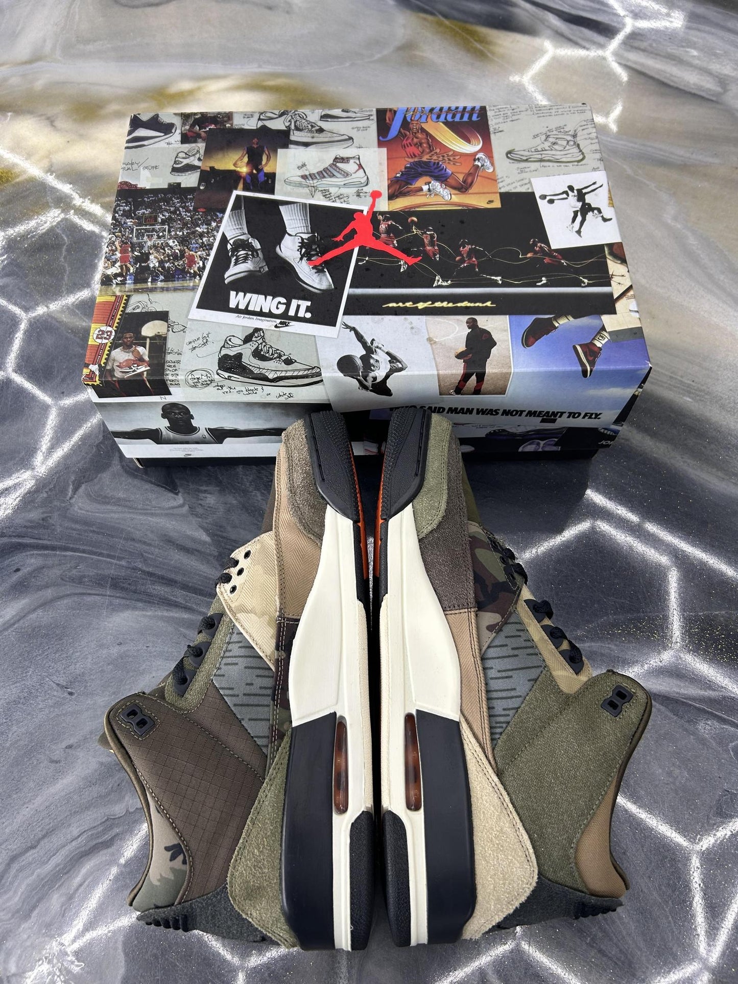 Jordan 3 SE "Camo" Used Size 12