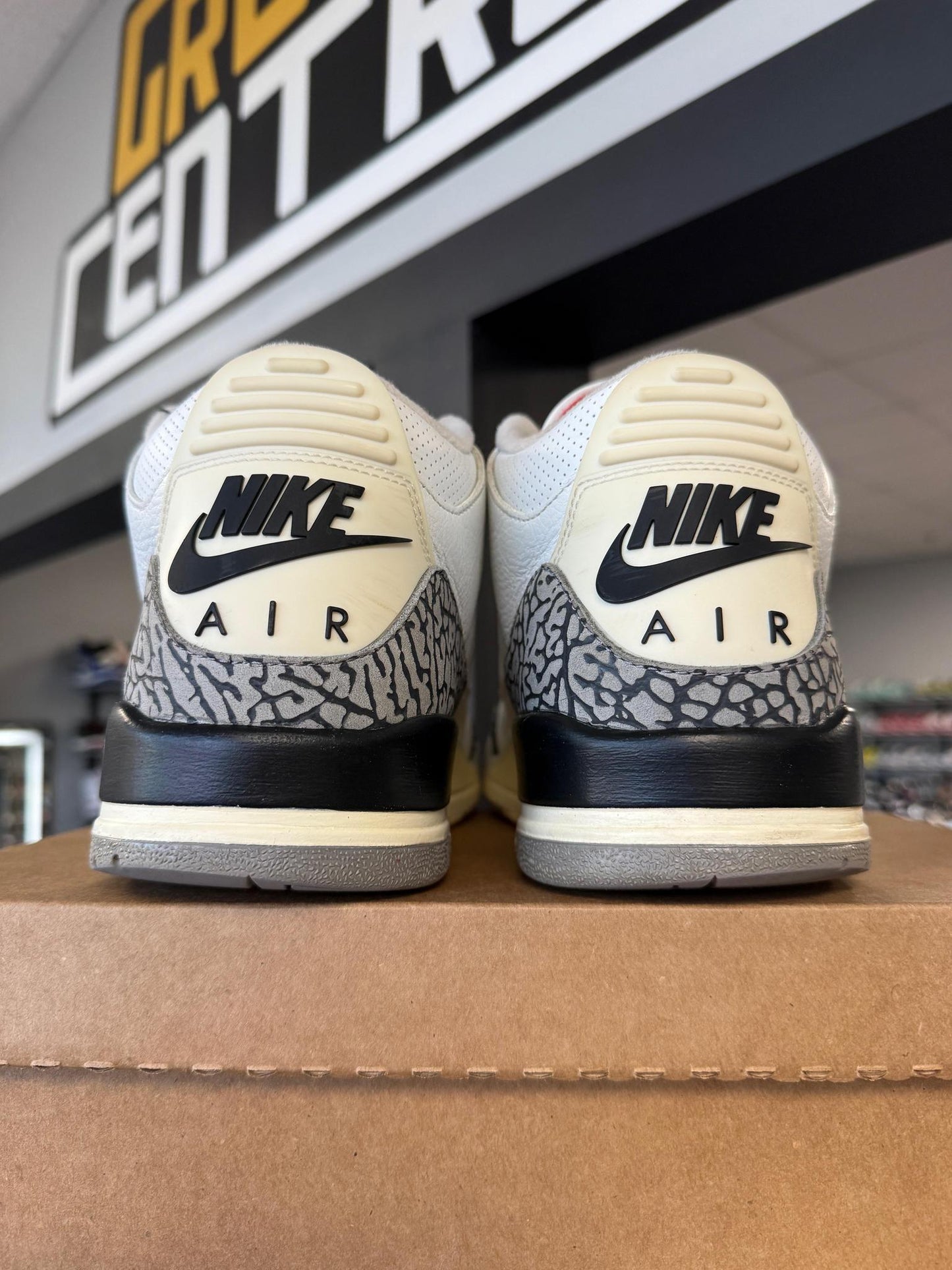 Jordan 3 "White Cement Reimagined" Used Size 14