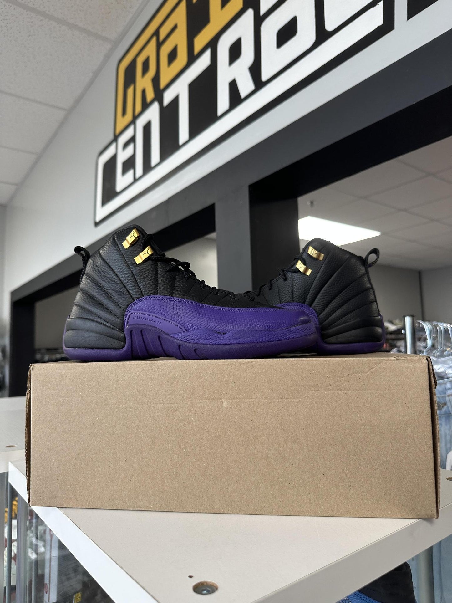 Jordan 12 "Field Purple" Size 7Y/8.5W