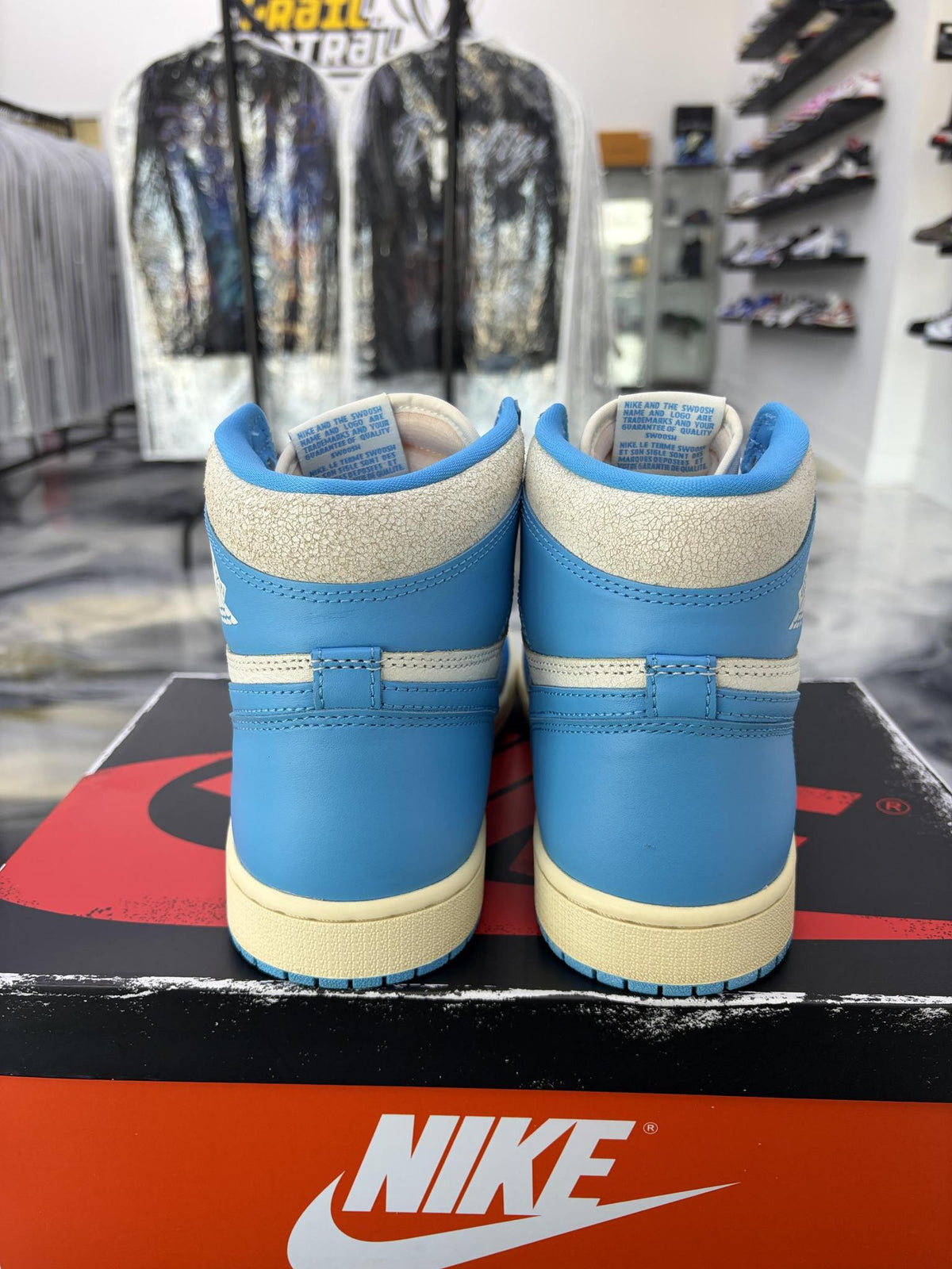 Jordan 1 High "UNC Reimagined" Used Size 9