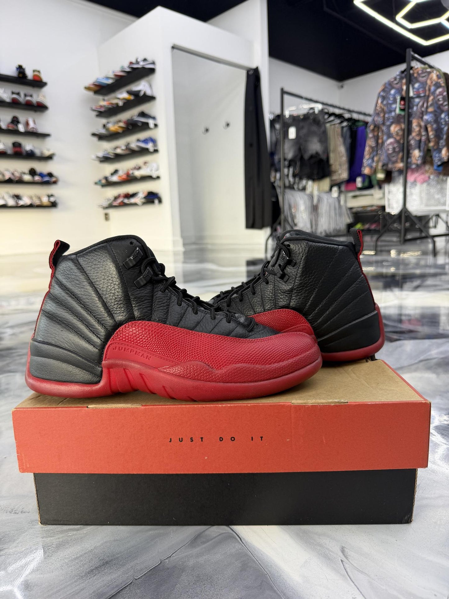 Jordan 12 "Flu Game" Used Size 10