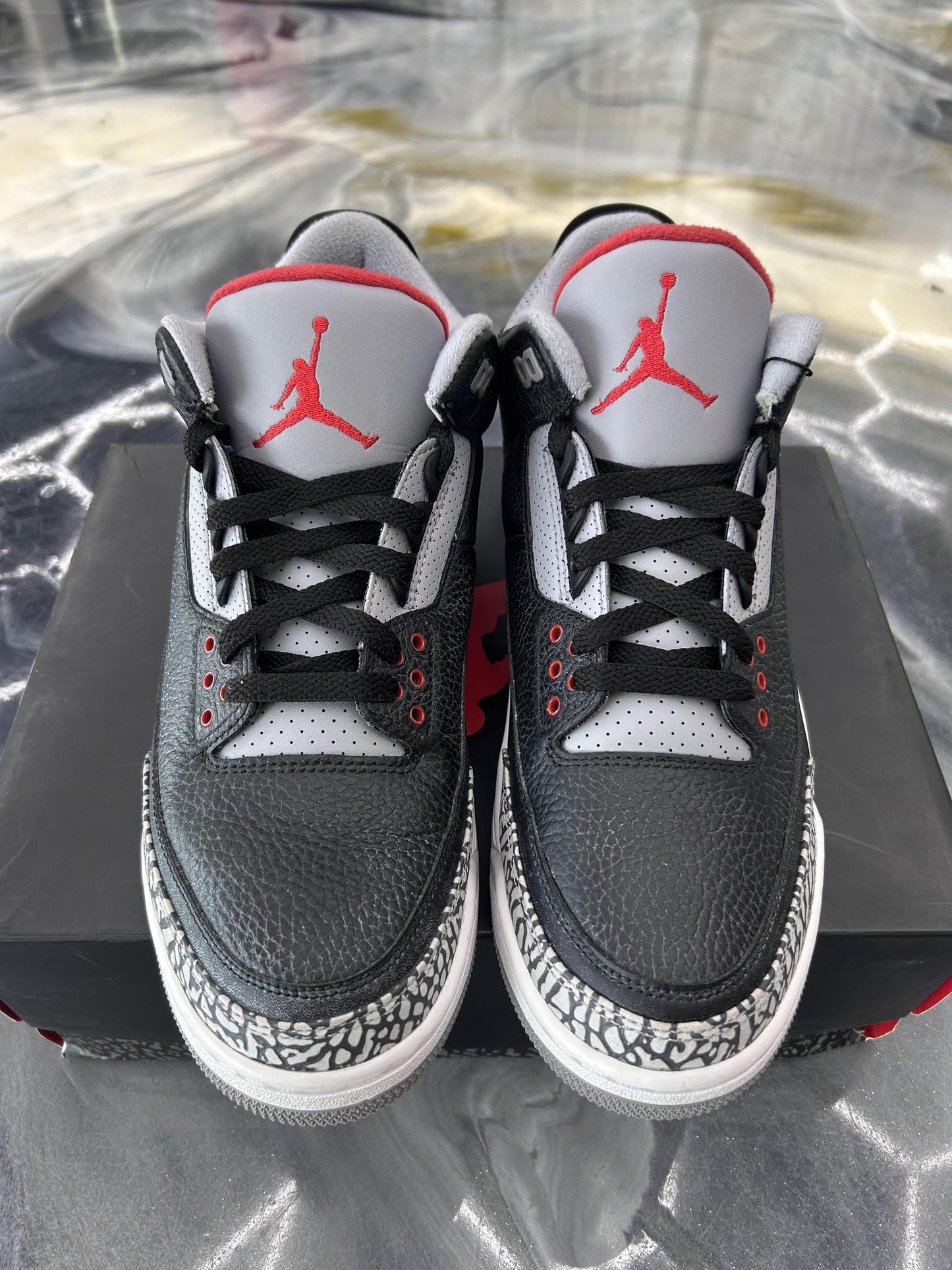 Jordan 3 "Black Cement" 2018 Used Size 10