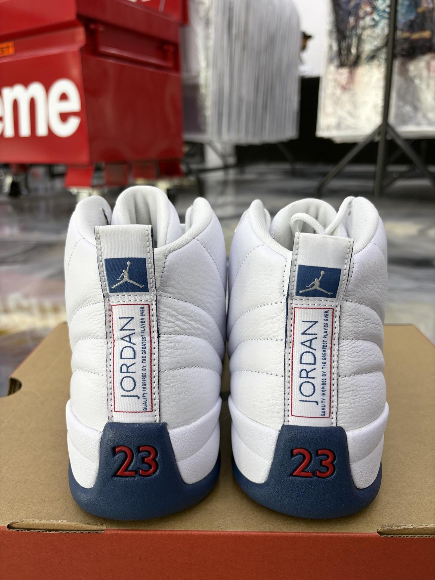 Jordan 12 "French Blue" Used Size 10