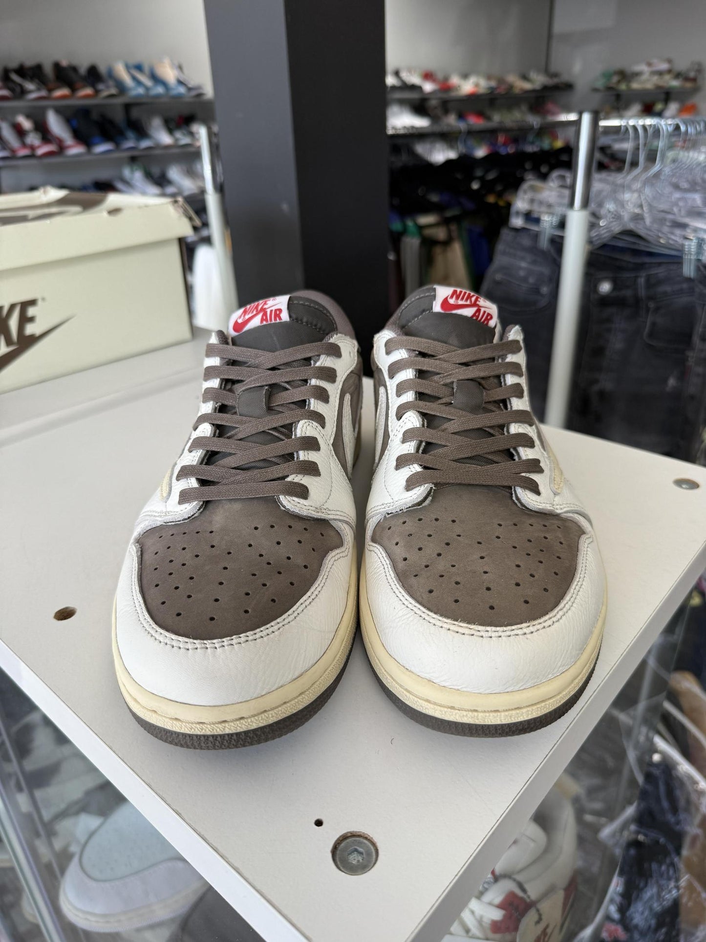 Jordan 1 Low Travis Scott "Reverse Mocha" Used Size 11.5