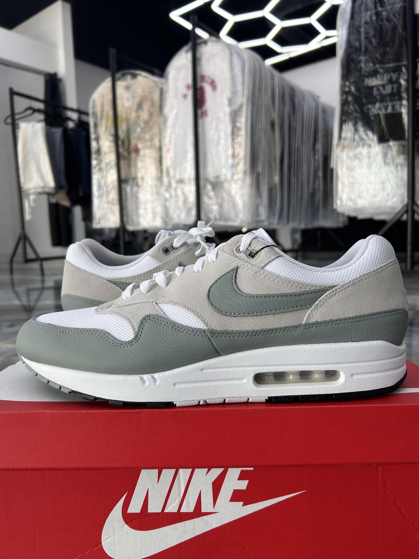 Nike Air Max 1 "Mica Green" Used Size 14