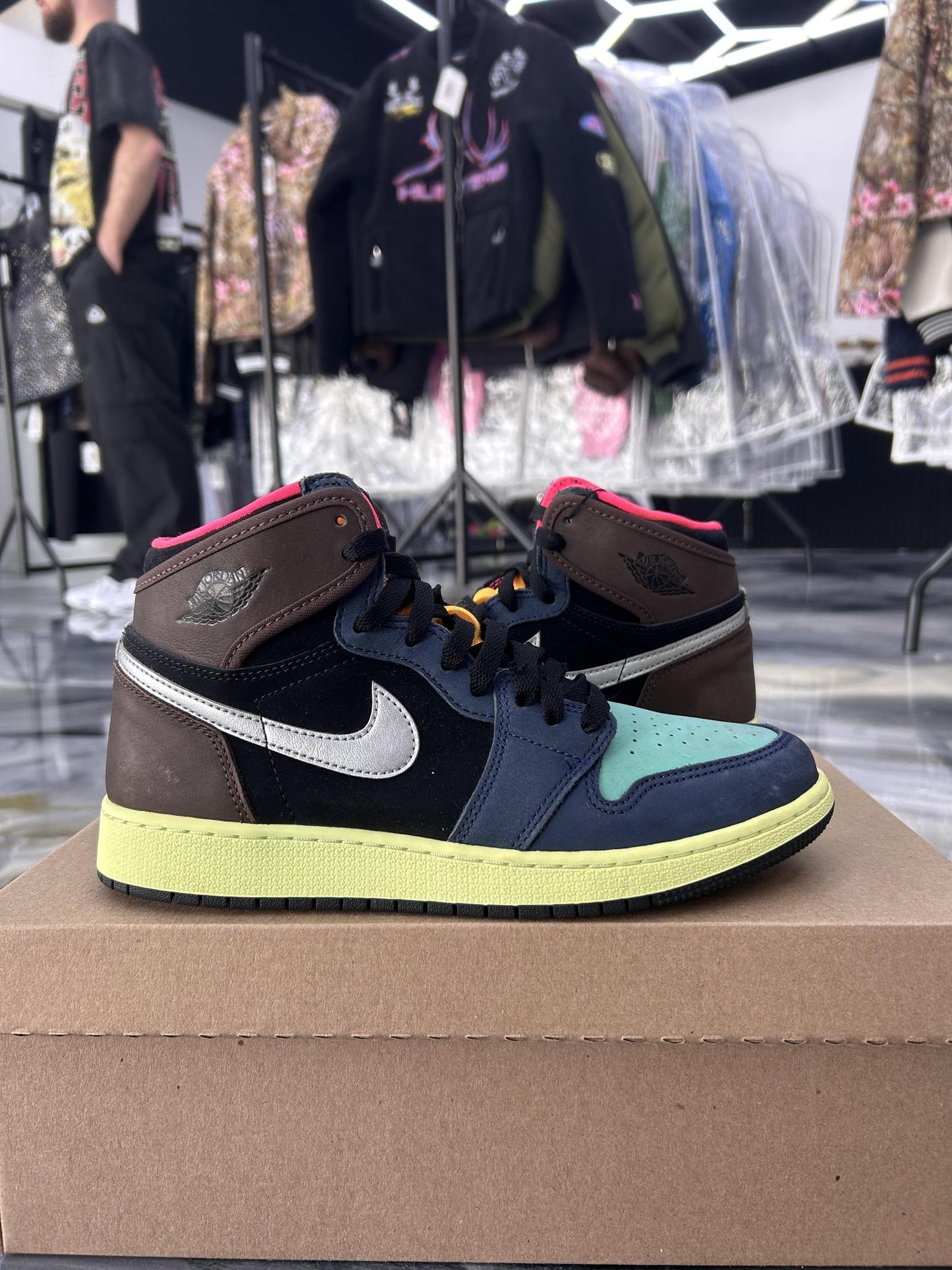 Jordan 1 High "Biohack" Used Size 7Y/8.5W