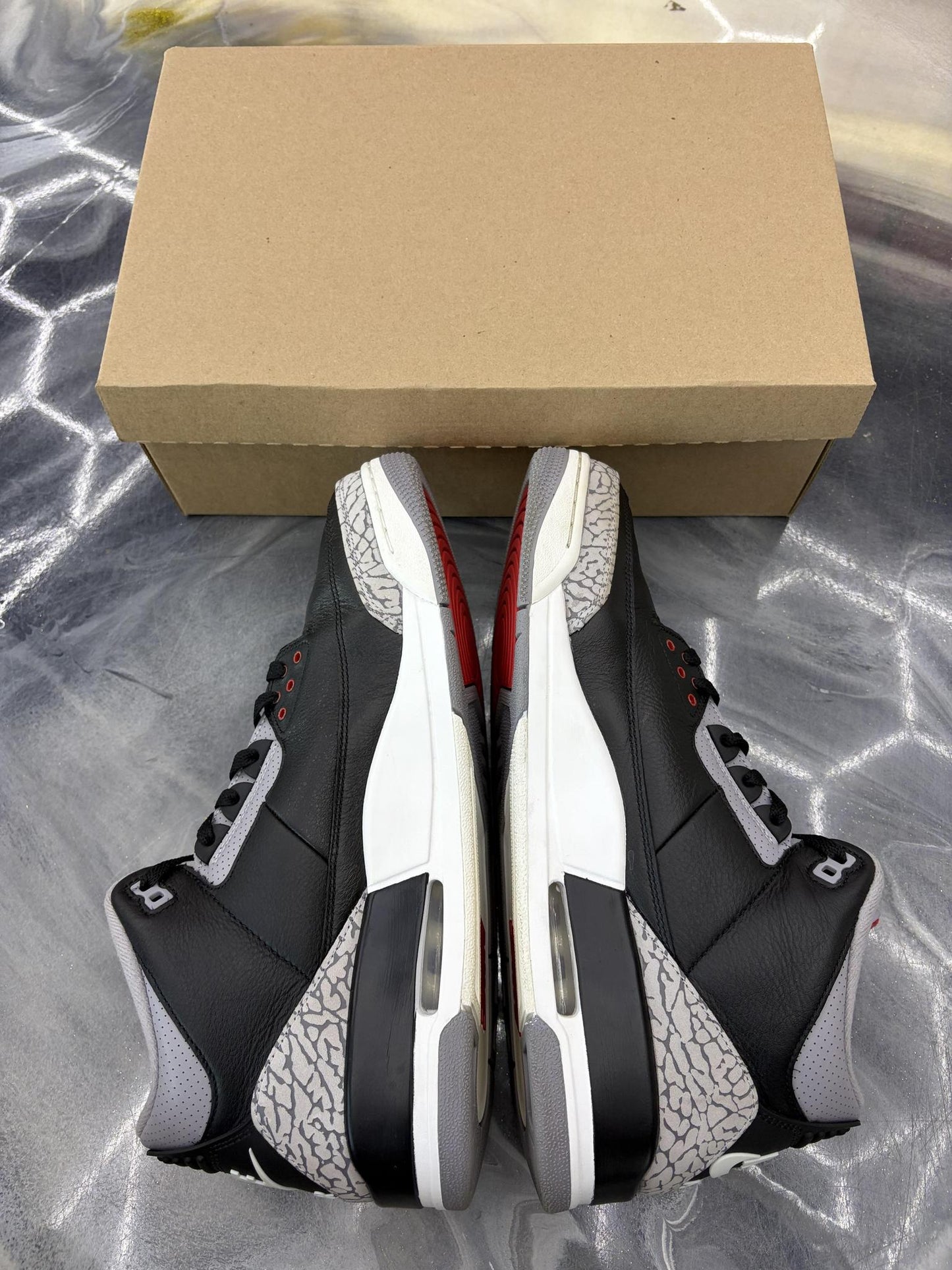 Jordan 3 "Black Cement" Used Size 13