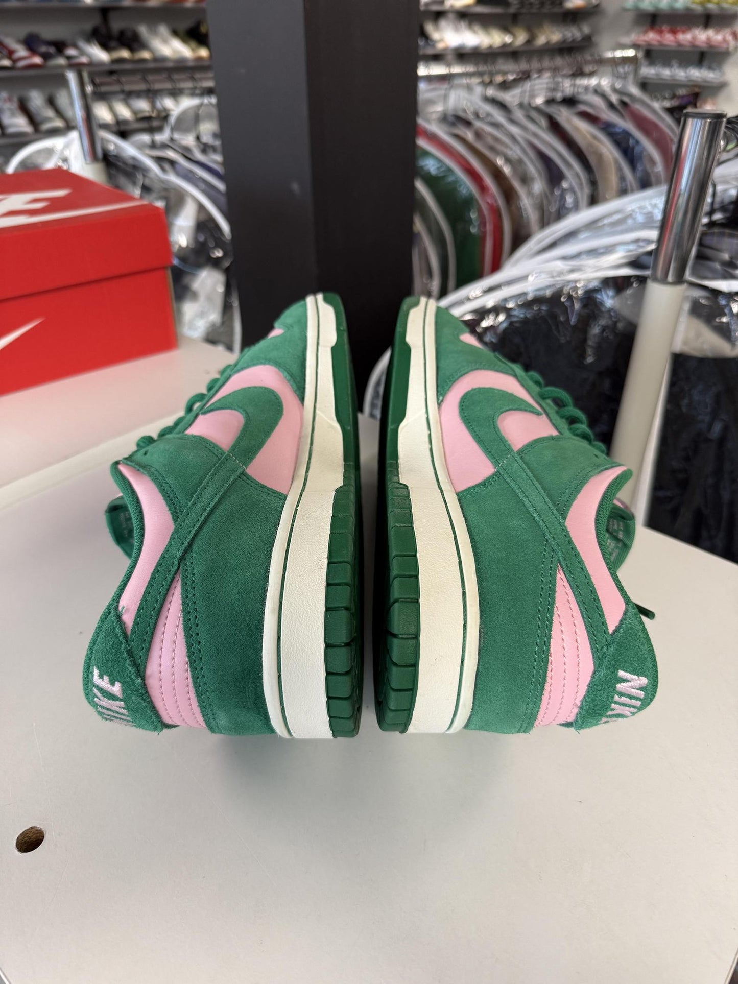 Nike Dunk Low "Soft Pink/Malachite" Used Size 11