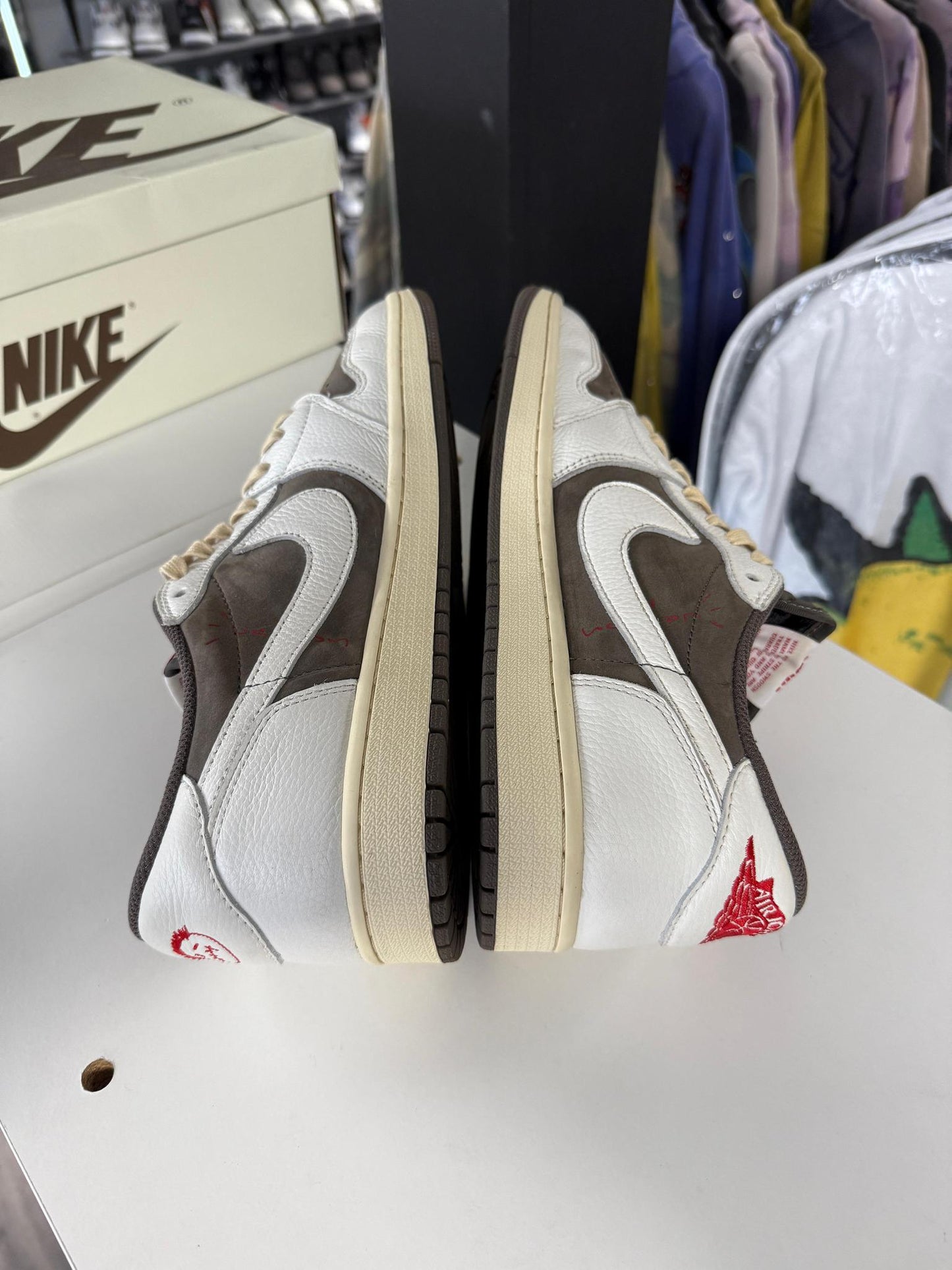 Jordan 1 Low x Travis Scott "Reverse Mocha" Used Size 11