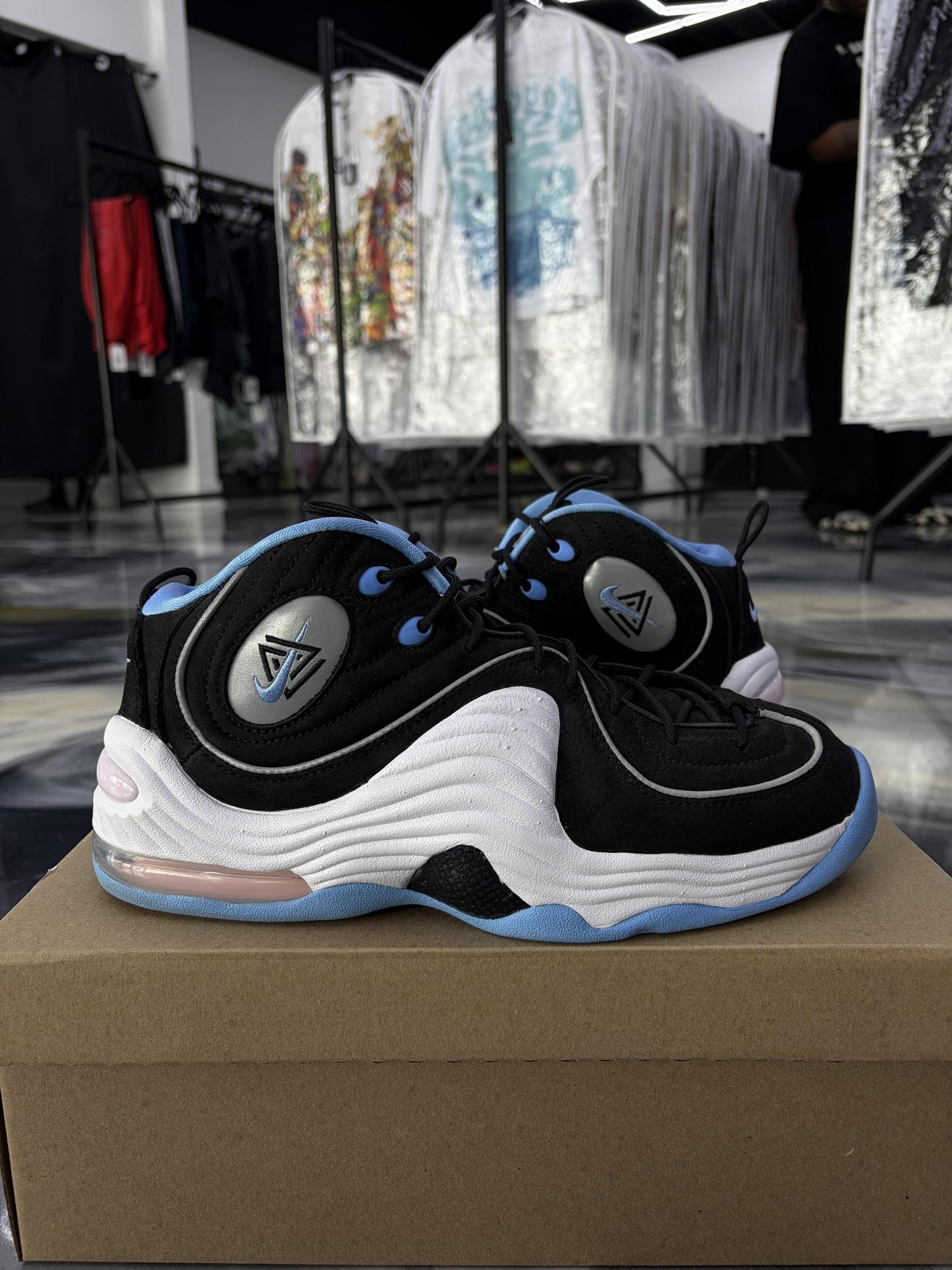 Nike Air Penny 2 "Social Status" Used Size 9.5