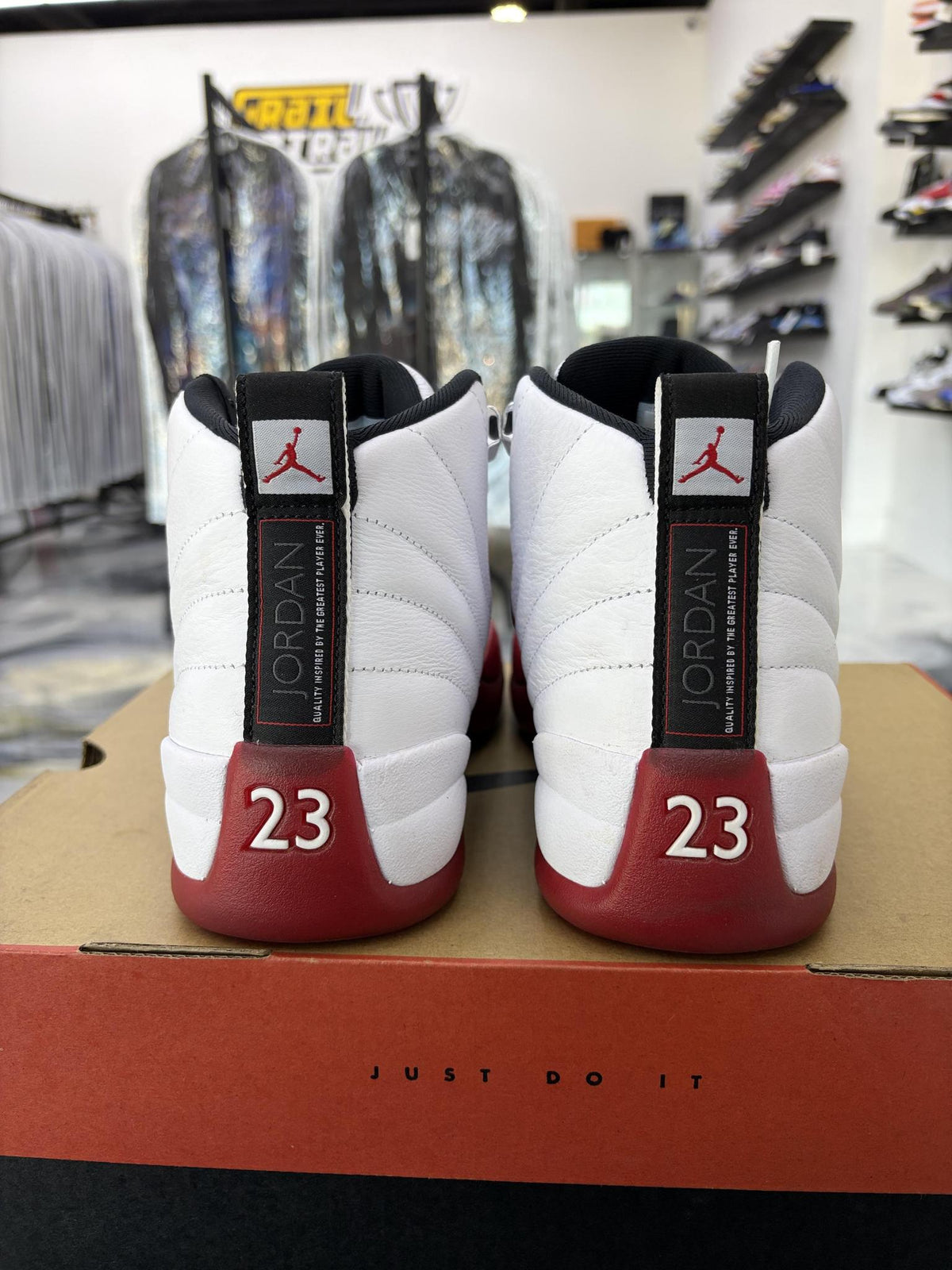Jordan 12 "Cherry" Used Size 9