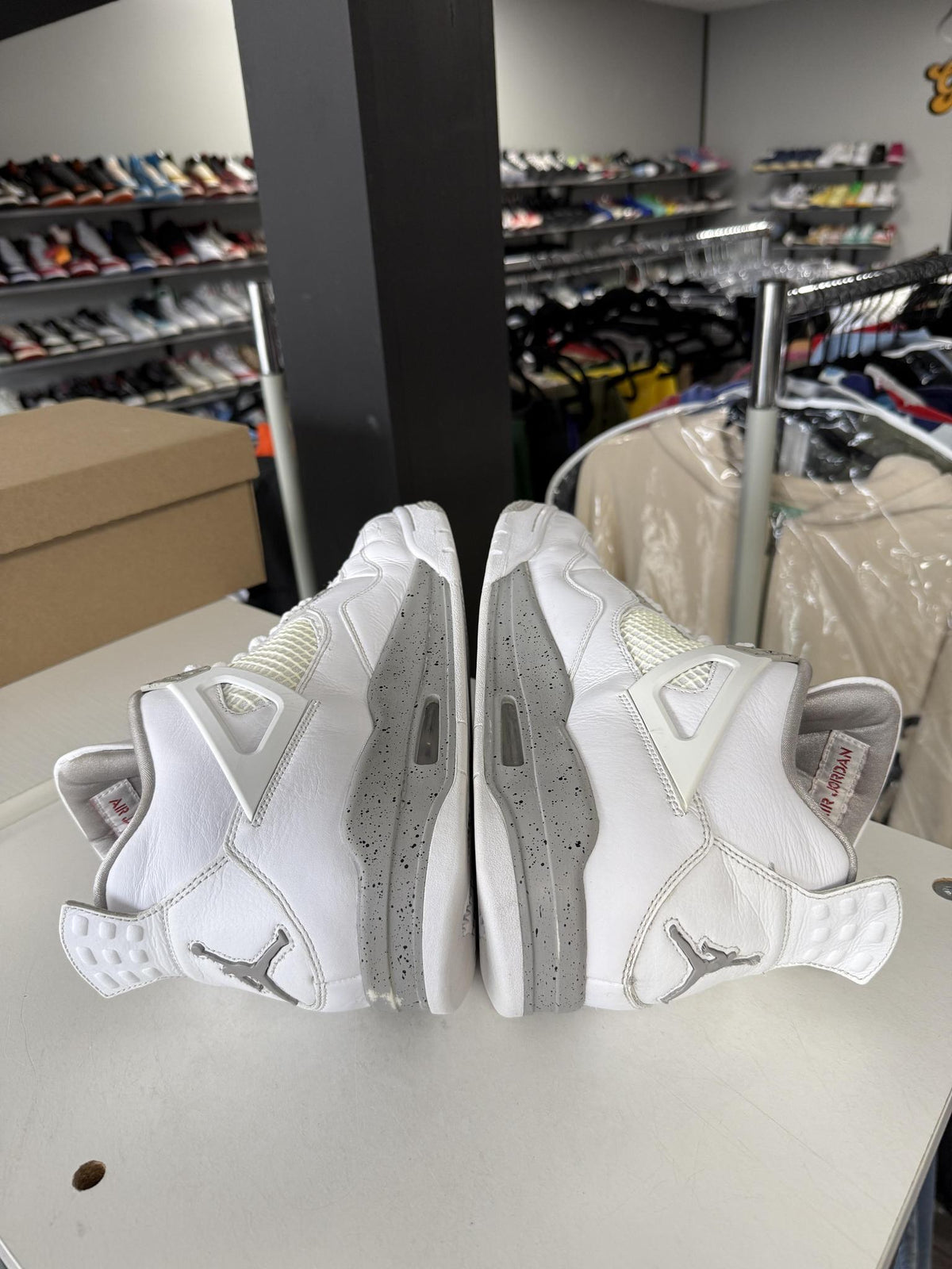 Jordan 4 "White Oreo" Used Size 13
