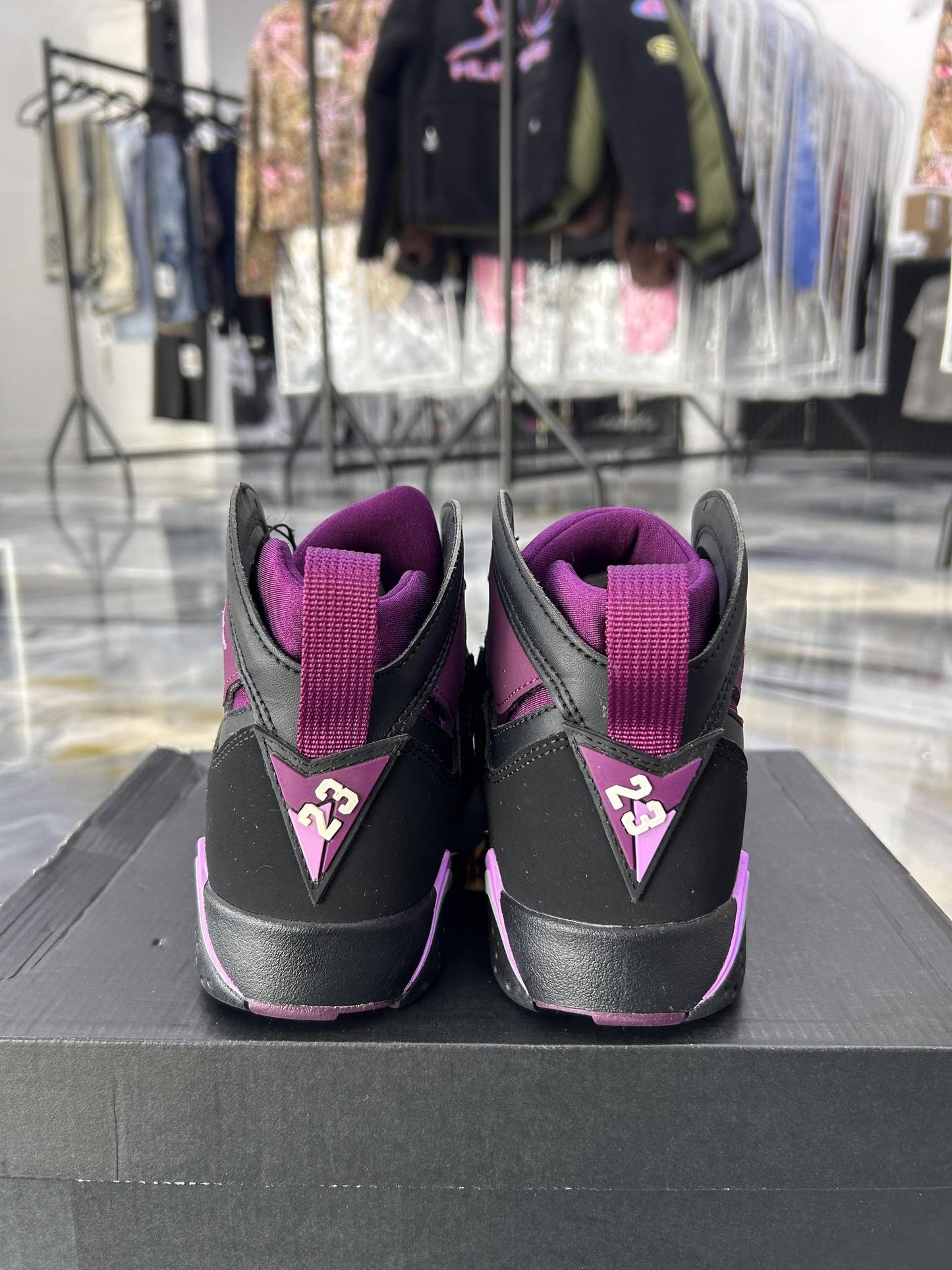 Jordan 7 "Mulberry" Used Size 6.5Y/8W