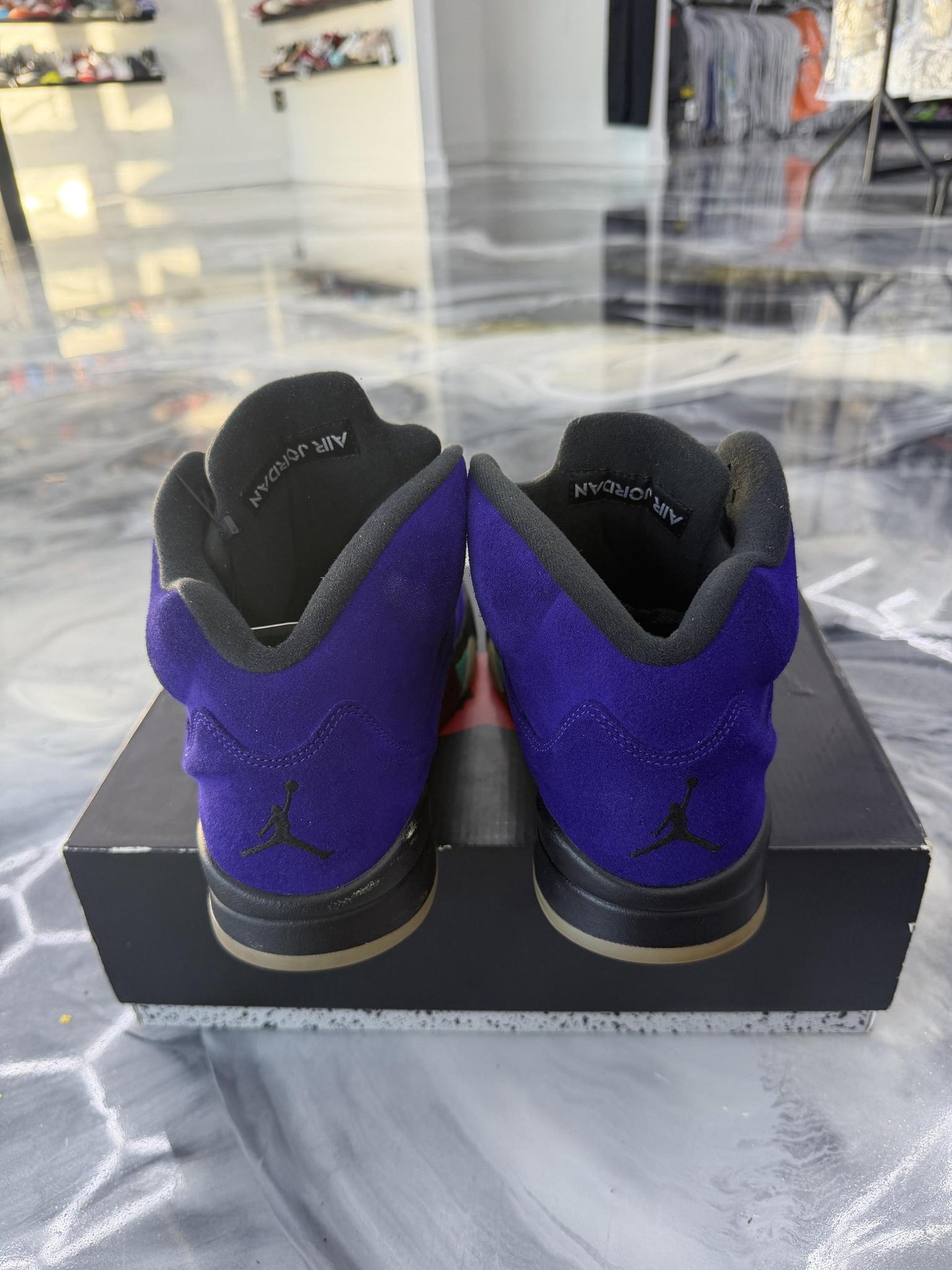 Jordan 5 "Alternate Grape" Used Size 11.5