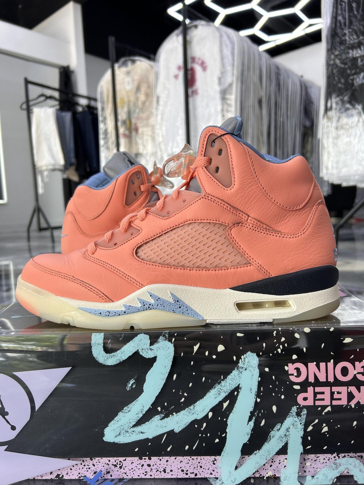 Jordan 5 We The Best "Crimson" Used Size 13