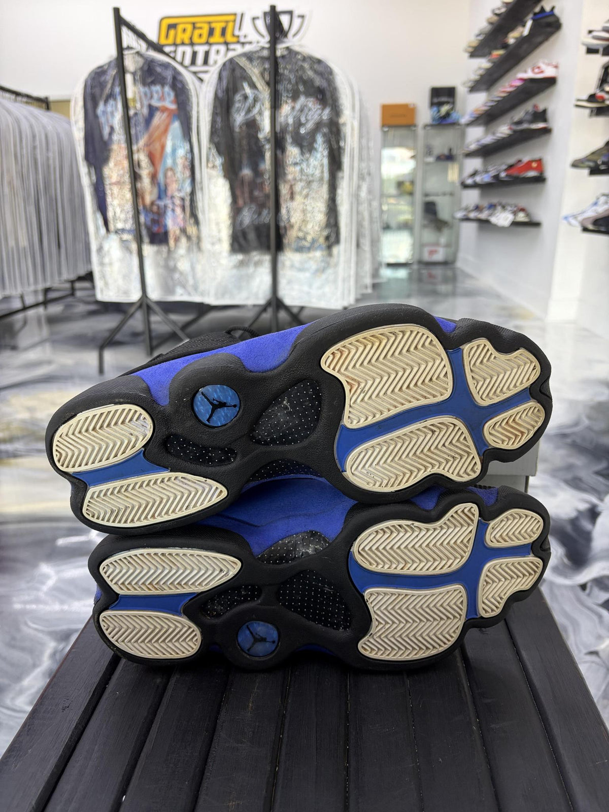 Jordan 13 "Hyper Royal" Used Size 9.5