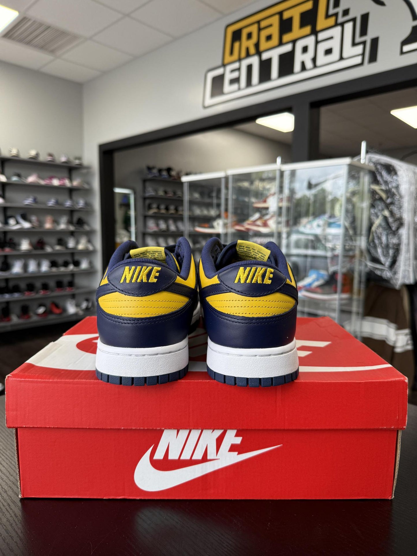 Nike Dunk Low "Michigan" Used Size 12