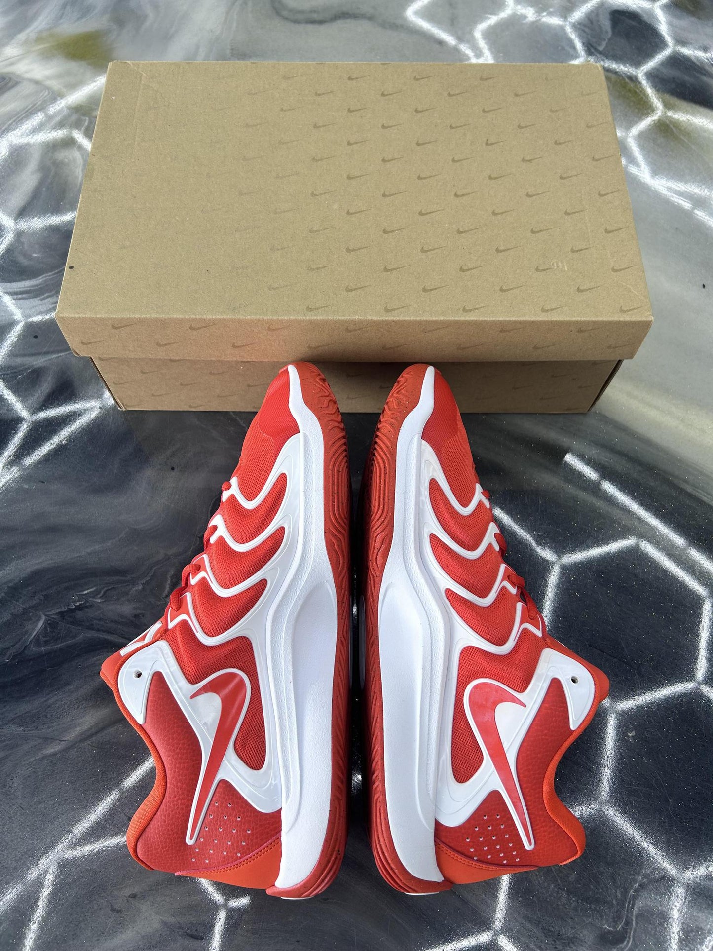 Nike KD 17 "Team Orange" Used Size 12.5