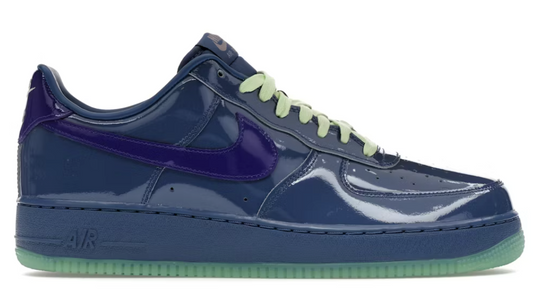Nike Air Force One Low Patent Leather "Mystic Navy Grape Ice"