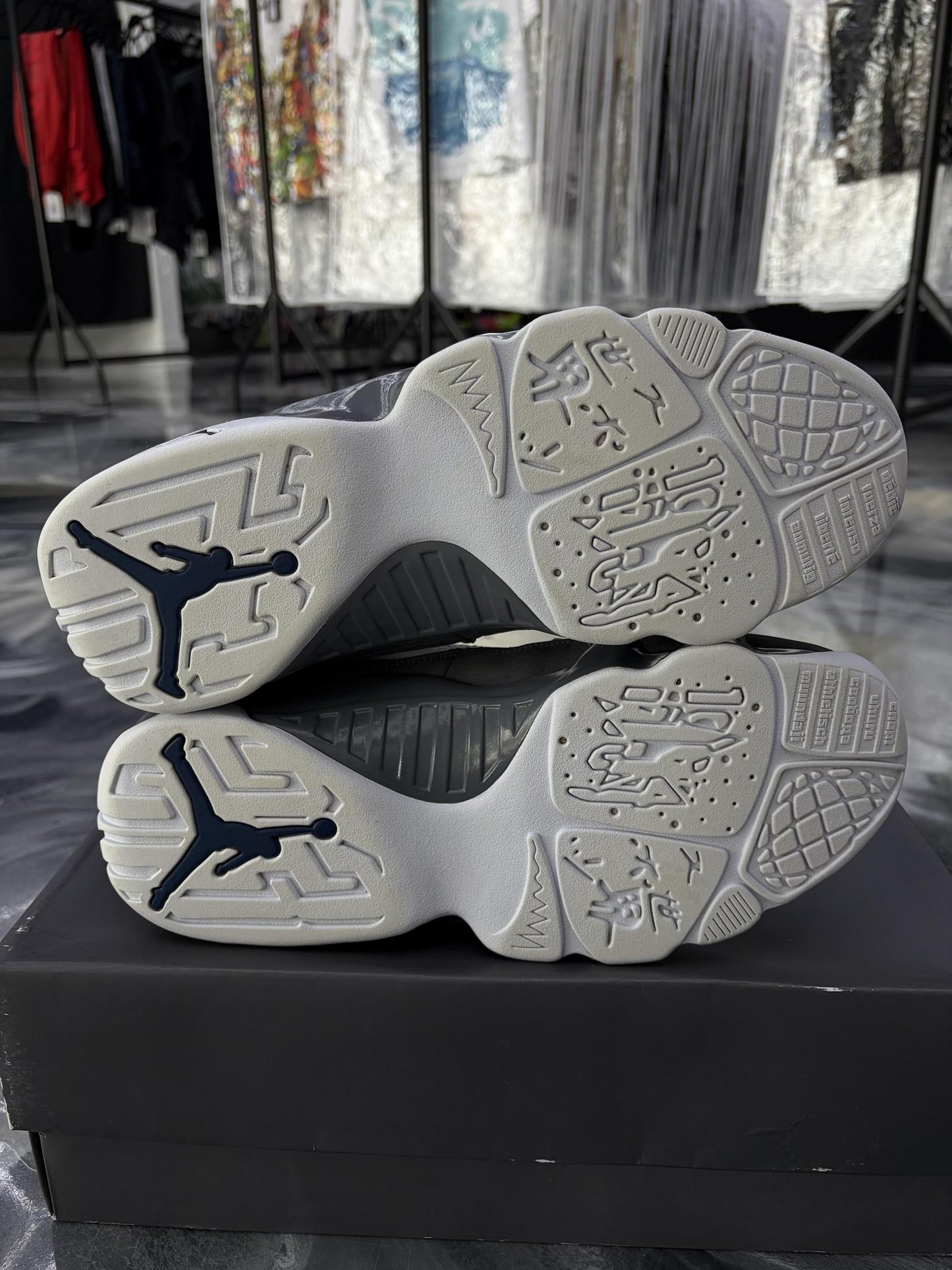 Jordan 9 "Flint Grey" Used Size 10