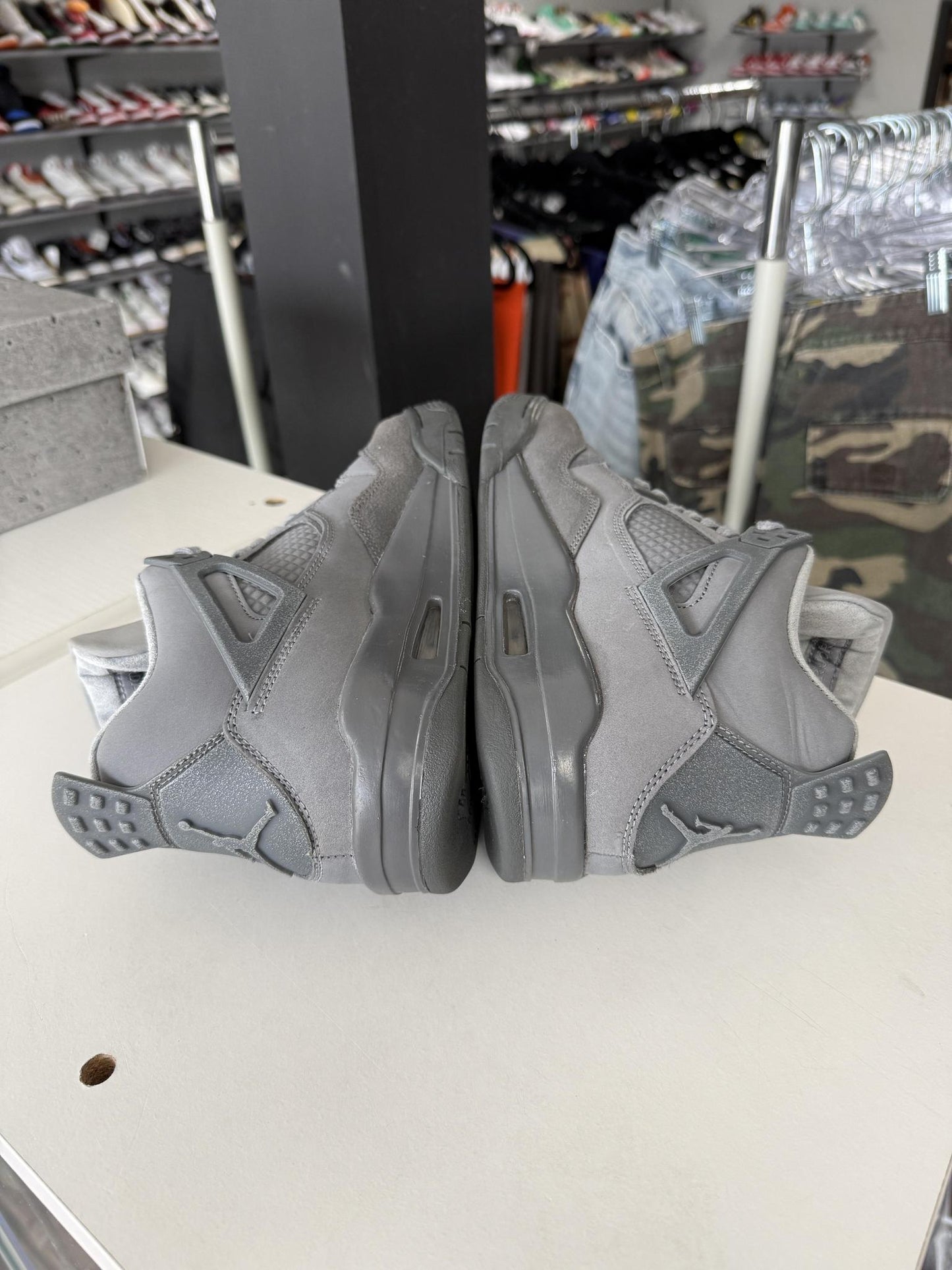 Jordan 4 "Wet Cement" Used Size 7Y/8.5W
