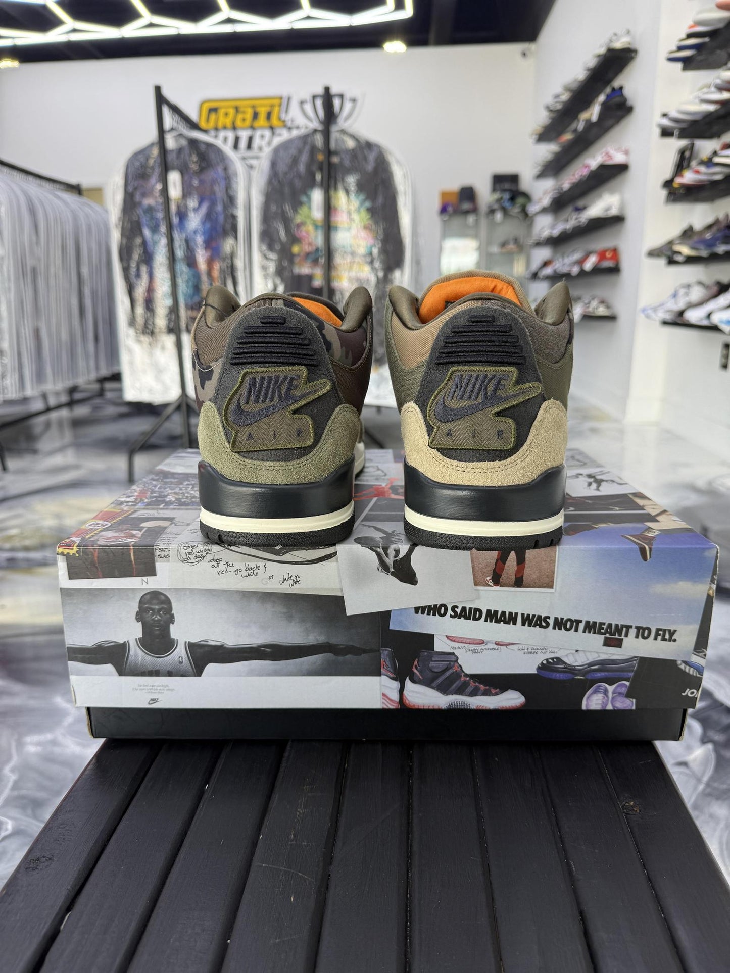 Jordan 3 "Patchwork" Used Size 11