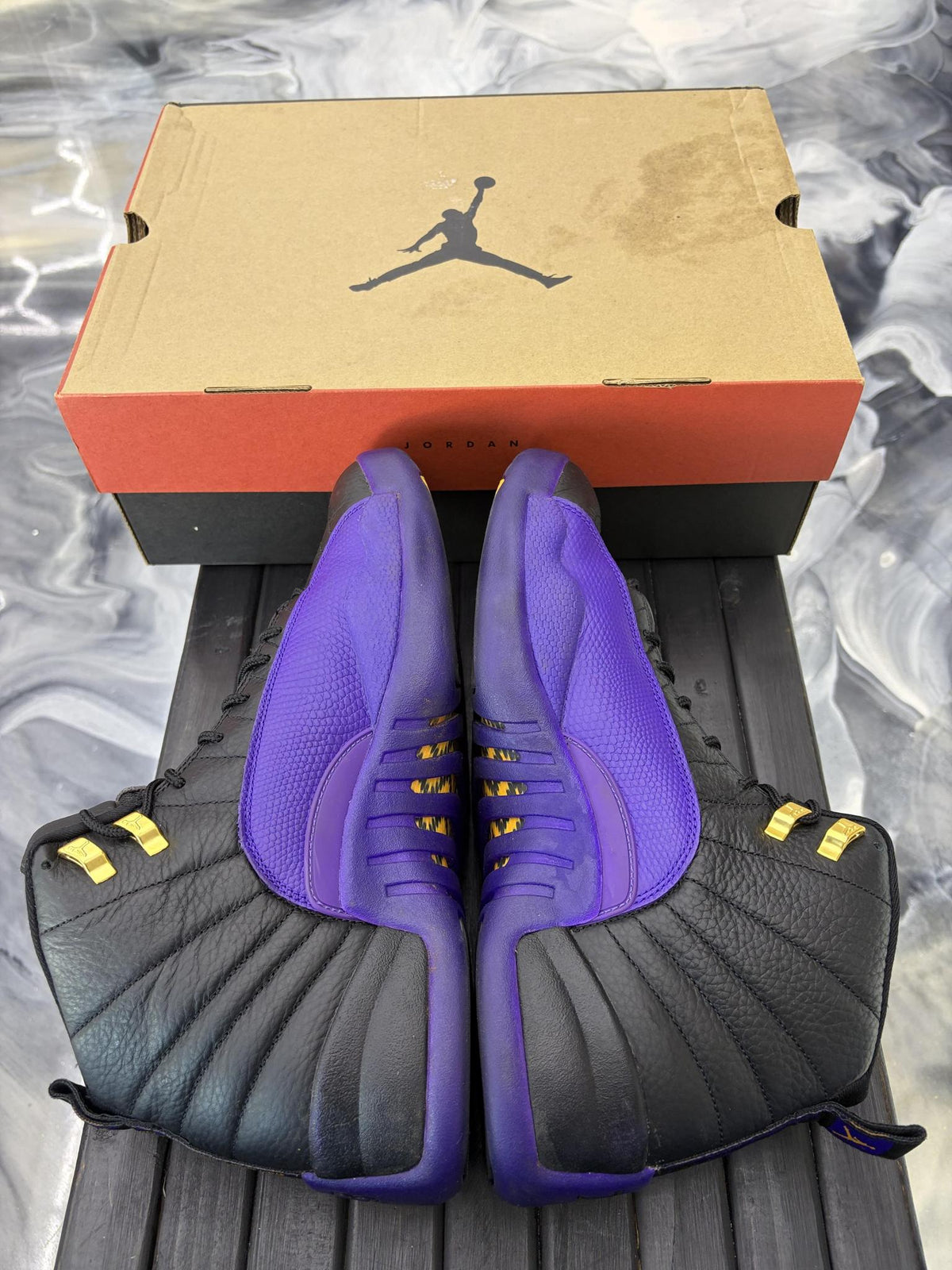 Jordan 12 "Field Purple" Used Size 12