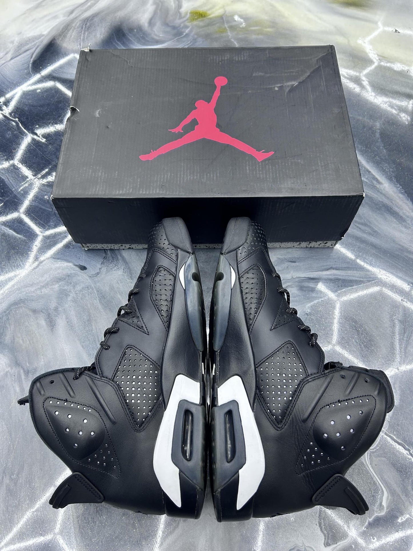Jordan 6 "Black Cat" Used Size 14
