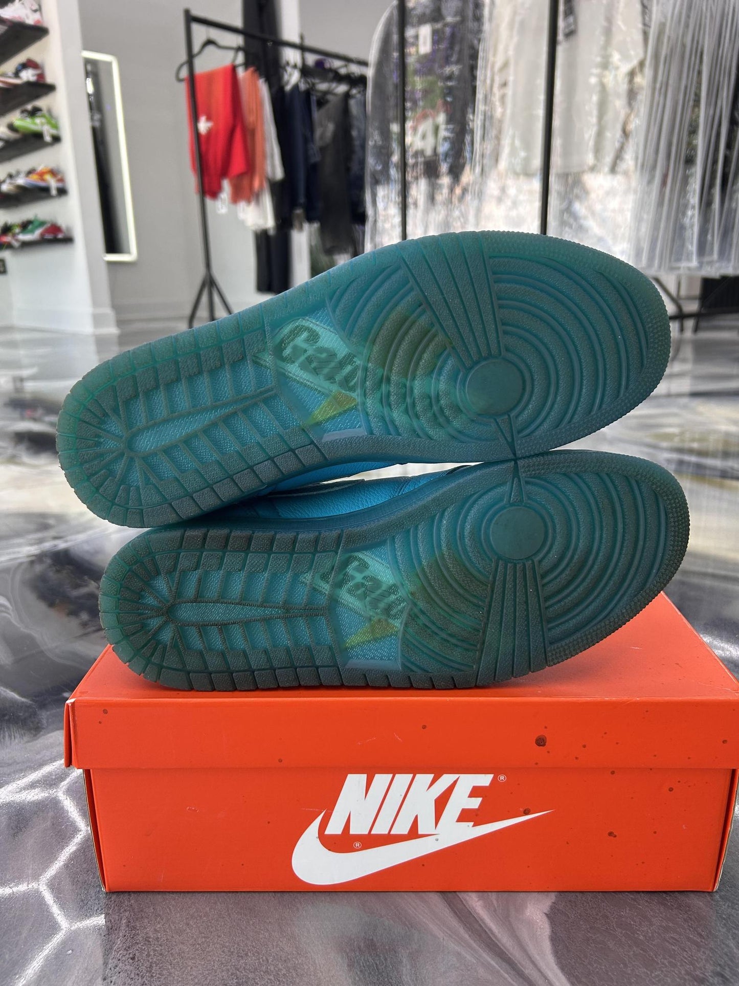 Jordan 1 "Blue Gatorade" Used Size 11