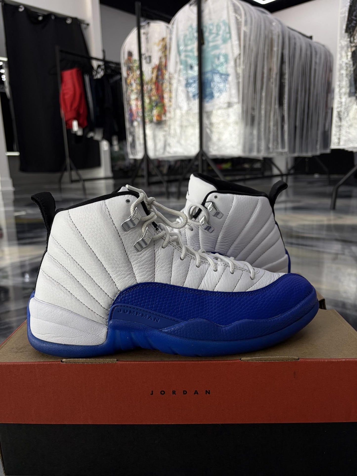Jordan 12 "Blueberry" Used Size 8